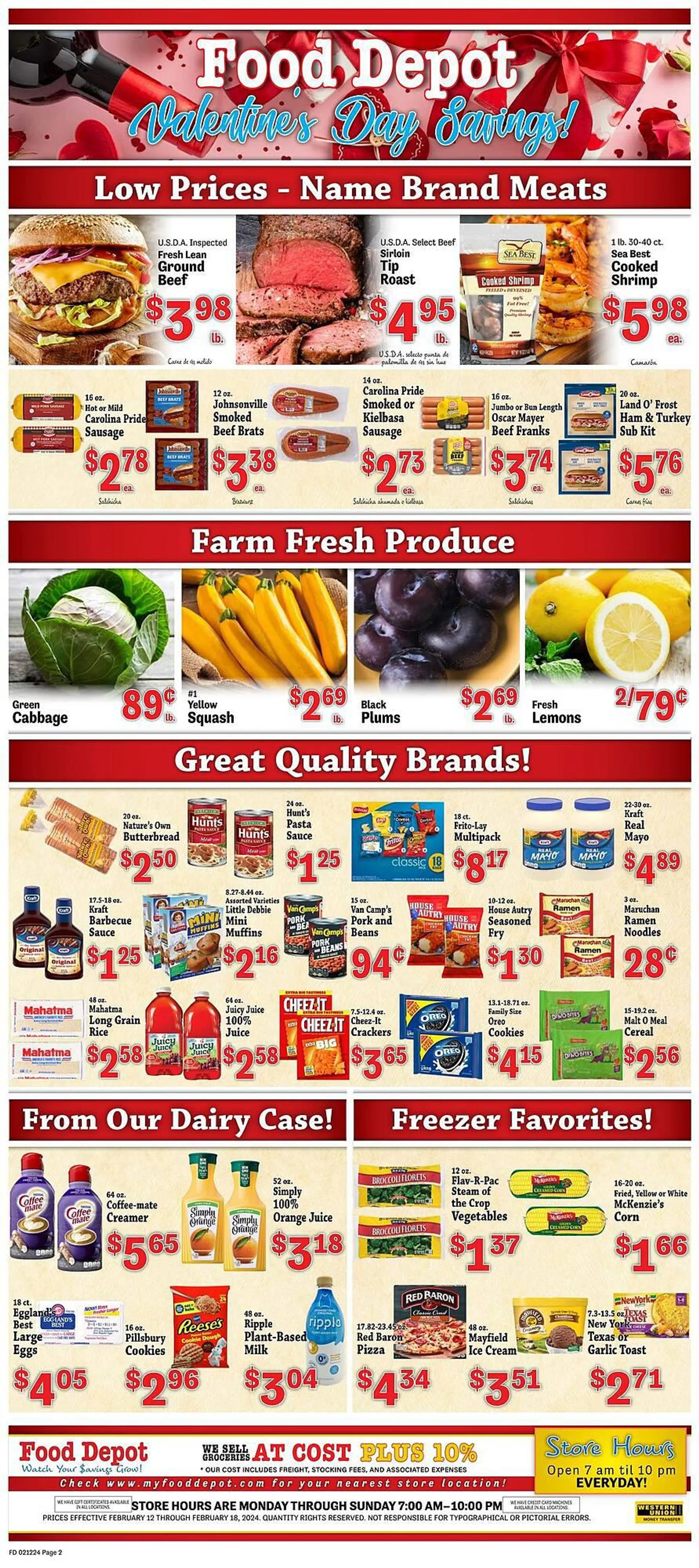 Weekly ad Food Depot Weekly Ad from February 13 to February 18 2024 - Page 2
