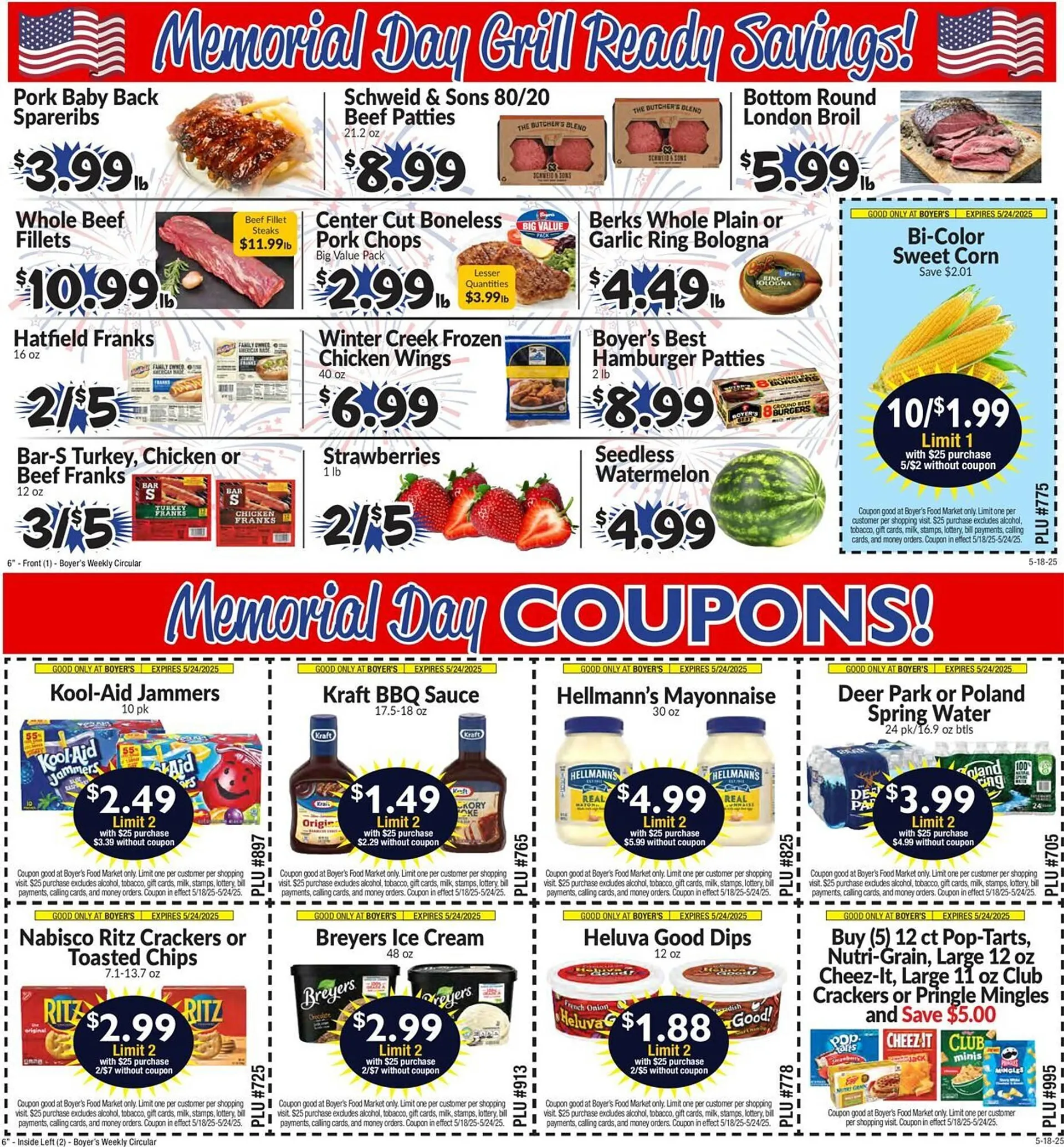 Boyers Food Markets Weekly Ad - 1