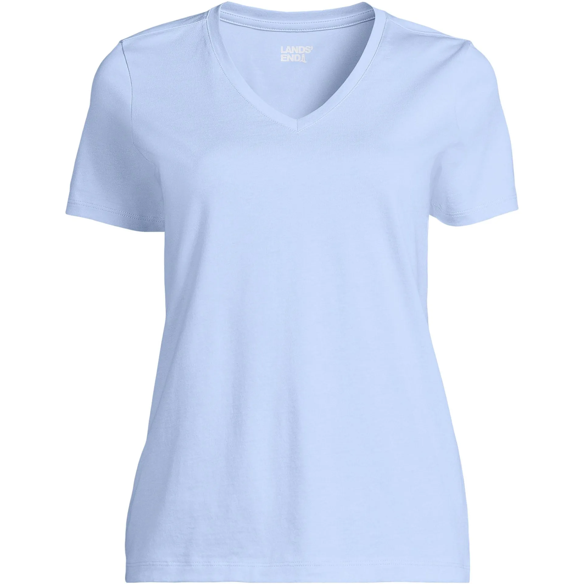 Women's Relaxed Supima Cotton V-Neck T-Shirt