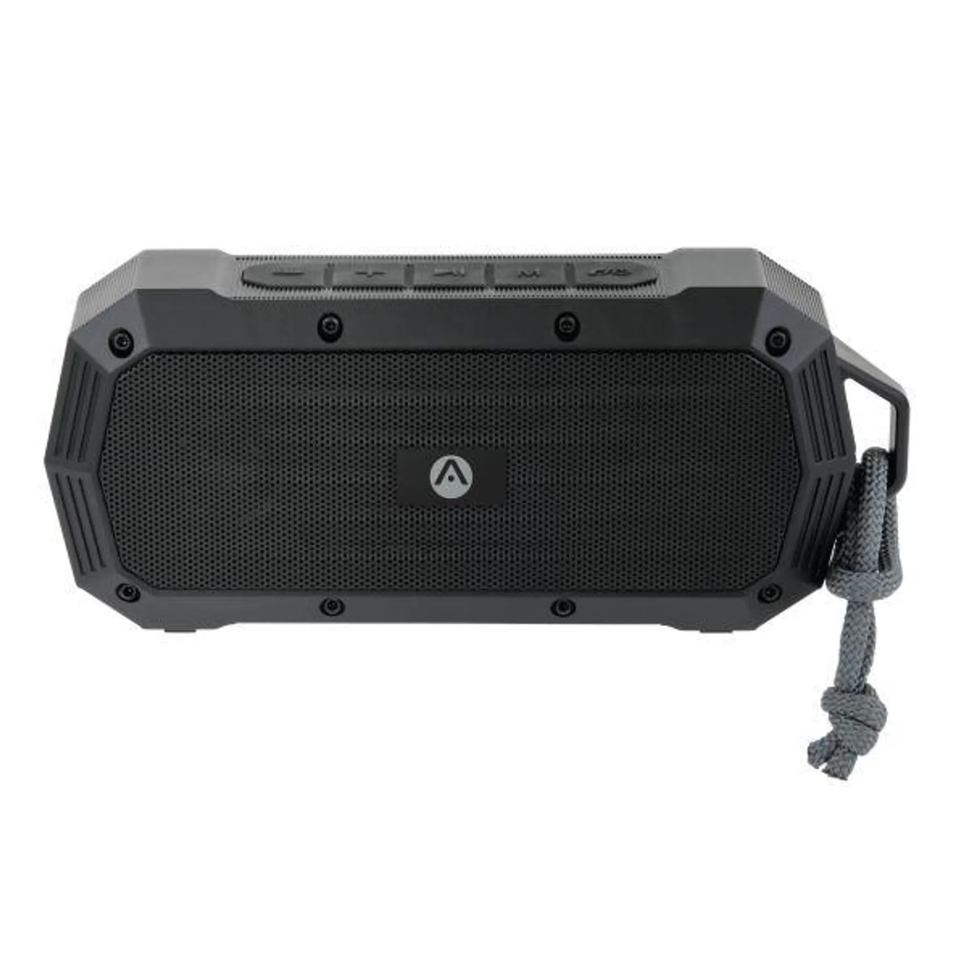 Audiomate Wireless Waterproof Speaker with Dual Driver, Medium - Black