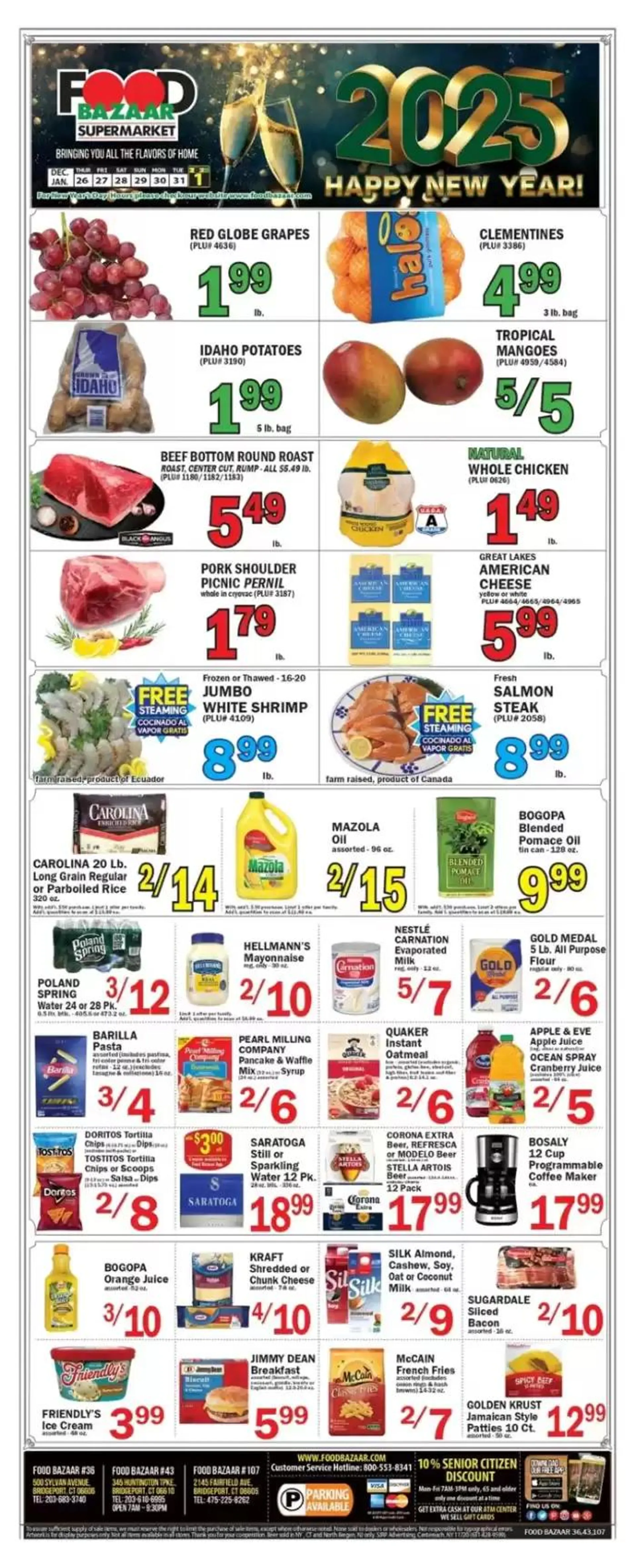 Food Bazaar weekly ad - 1