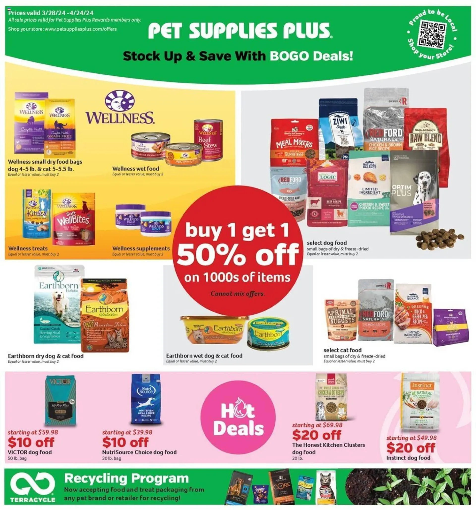 Weekly ad Pet Supplies Plus Weekly Ad from March 28 to April 24 2024 - Page 