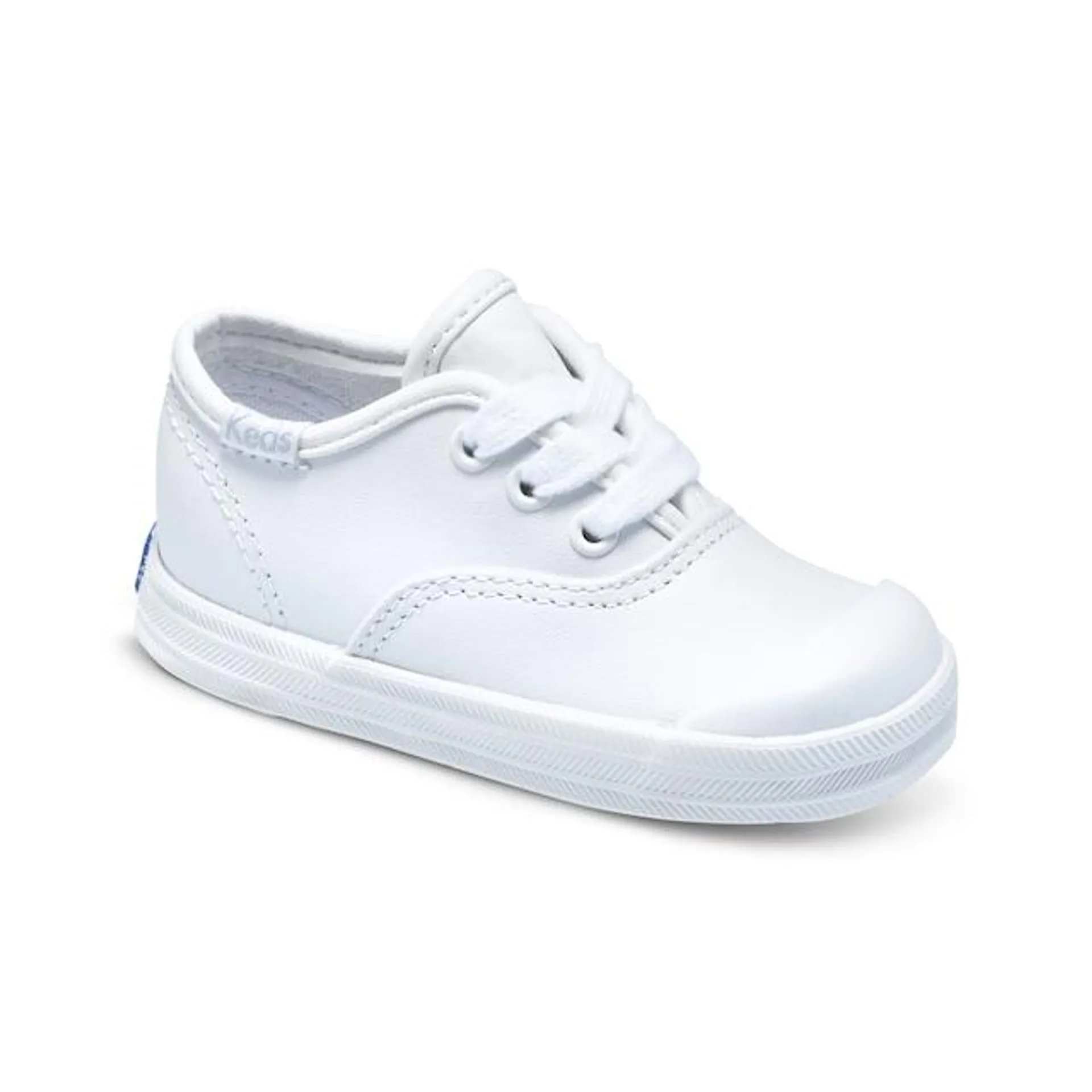 Keds Little Kids Champion Leather Lace Toe Cap