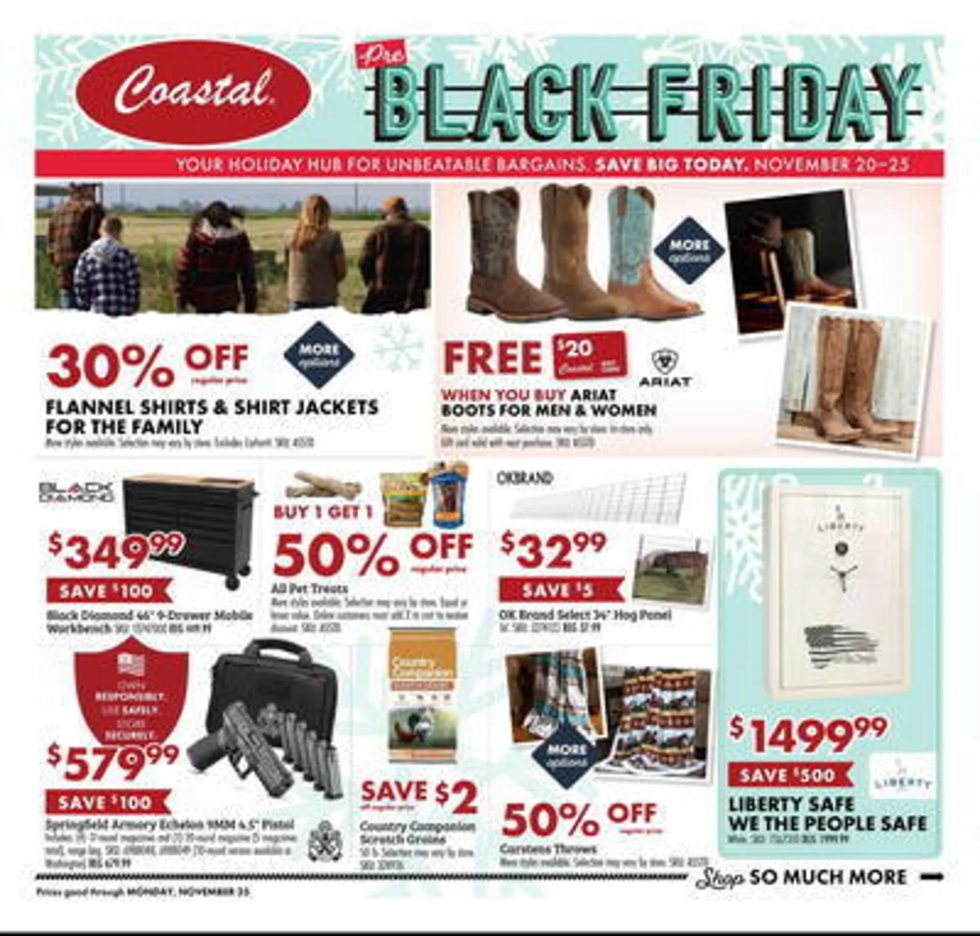 Coastal Farm & Ranch Weekly Ad - 1