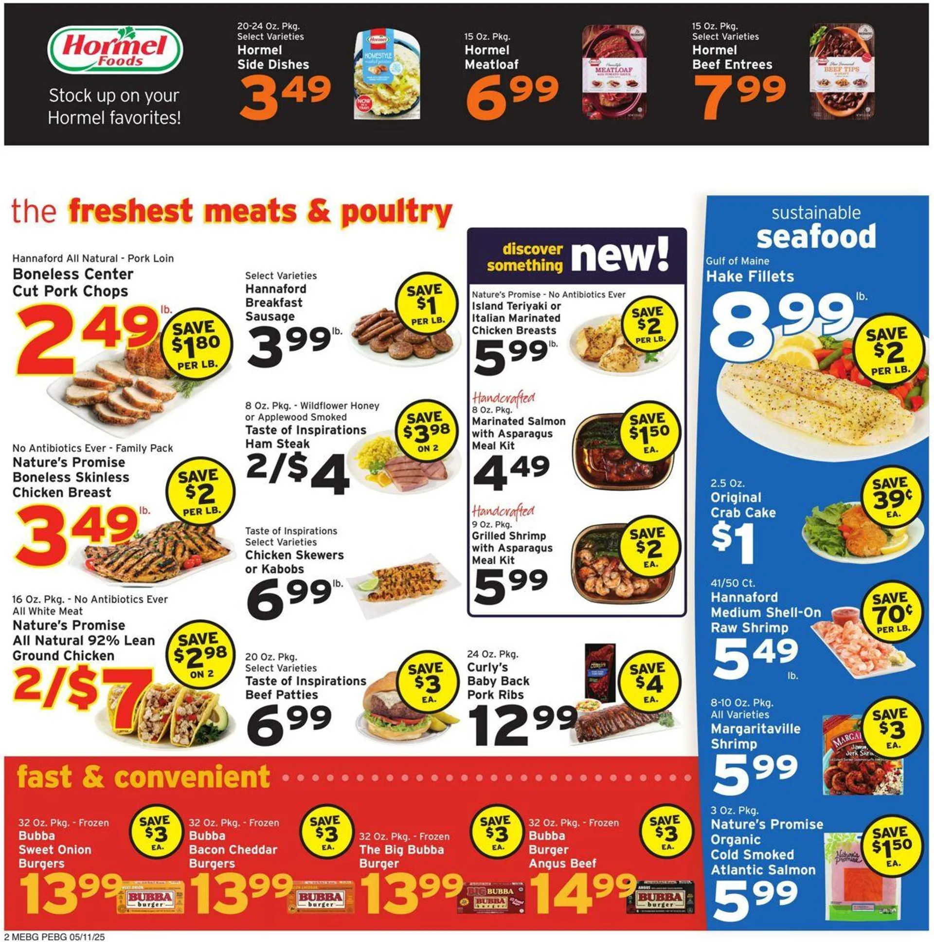 Weekly ad Hannaford Current weekly ad from May 11 to May 17 2025 - Page 2
