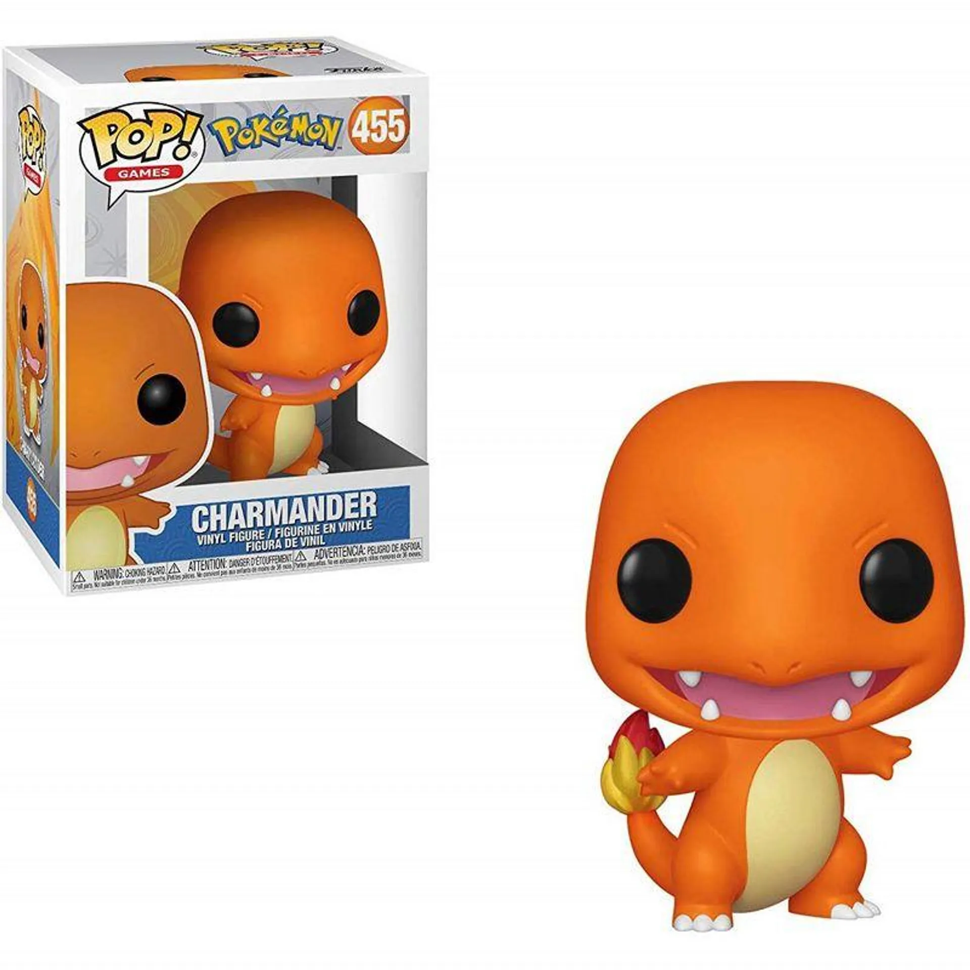 Funko Pop! Games: Pokemon - Charmander the Fire Pokemon - 1st Form