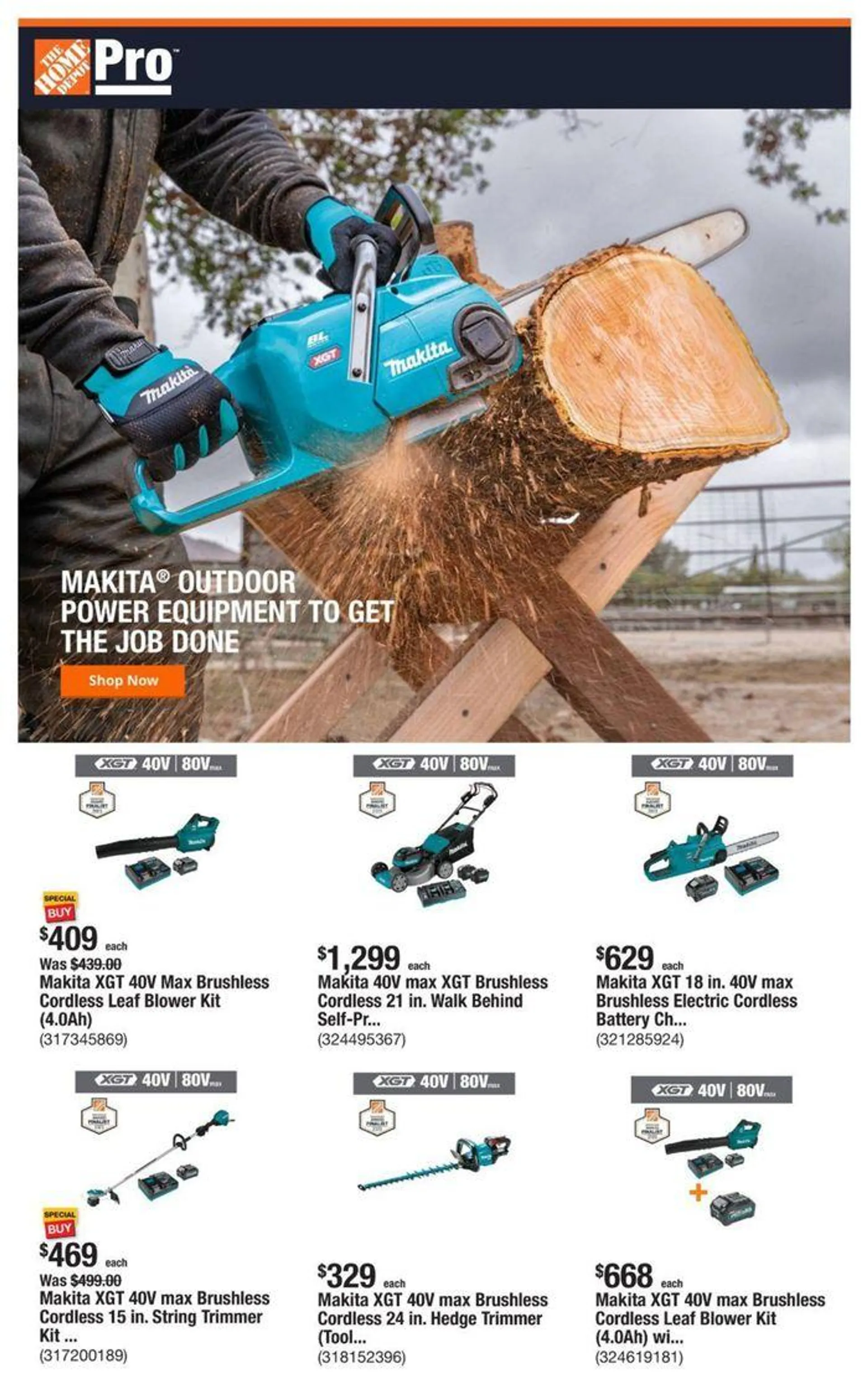 Makita Outdoor Power Equipment To Get The Job Done - 1