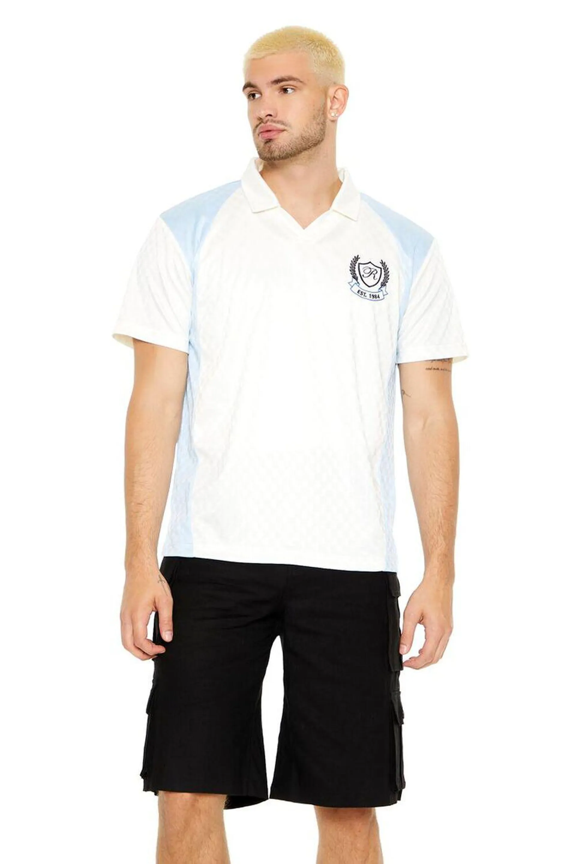 Embroidered Soccer Polo Shirt