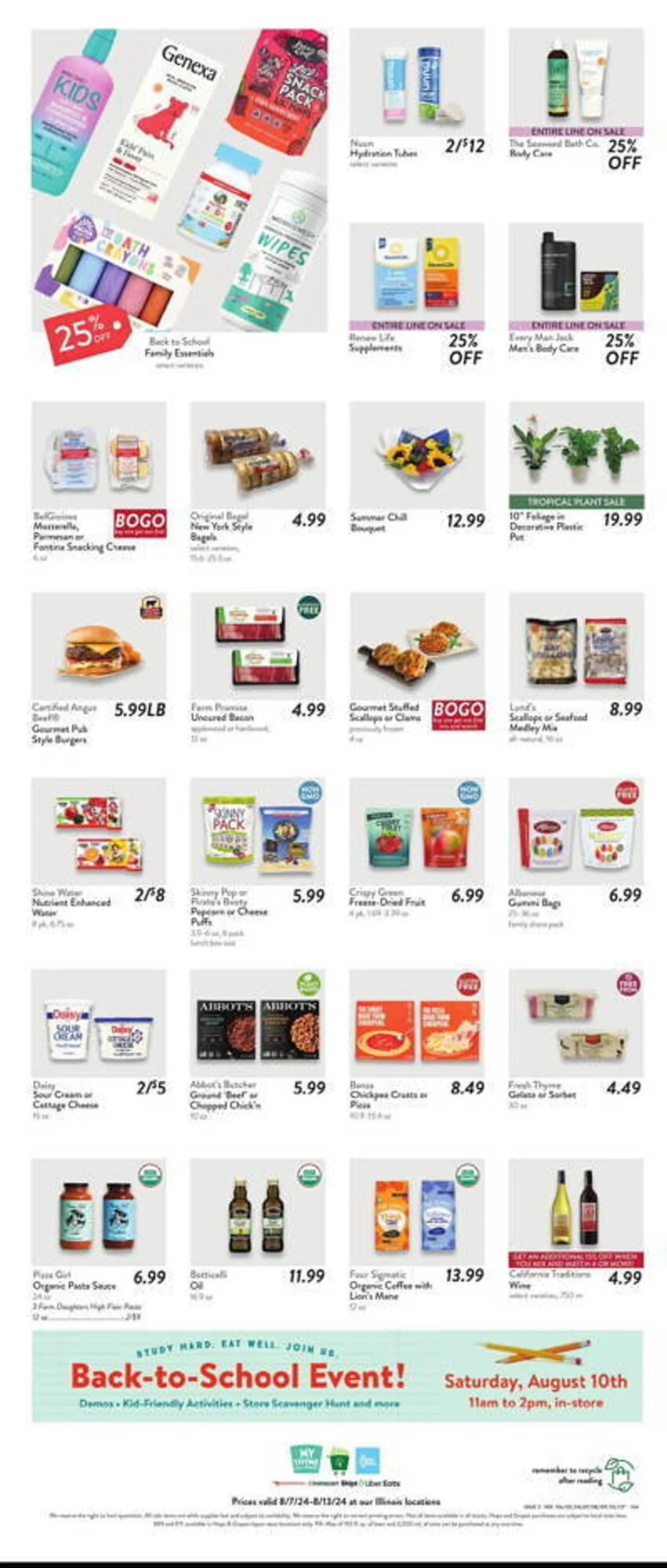 Weekly ad Fresh Thyme Weekly Ad from August 7 to August 13 2024 - Page 2