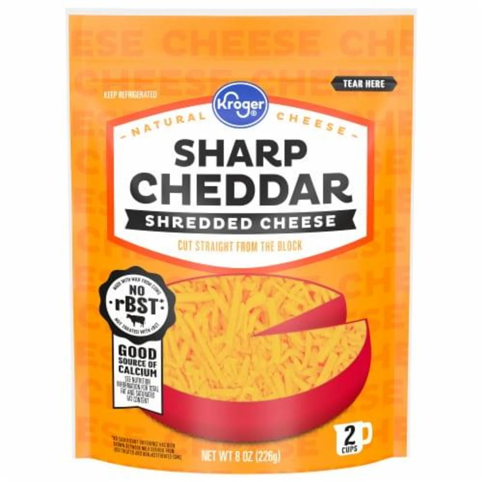 Kroger® Shredded Sharp Cheddar Cheese