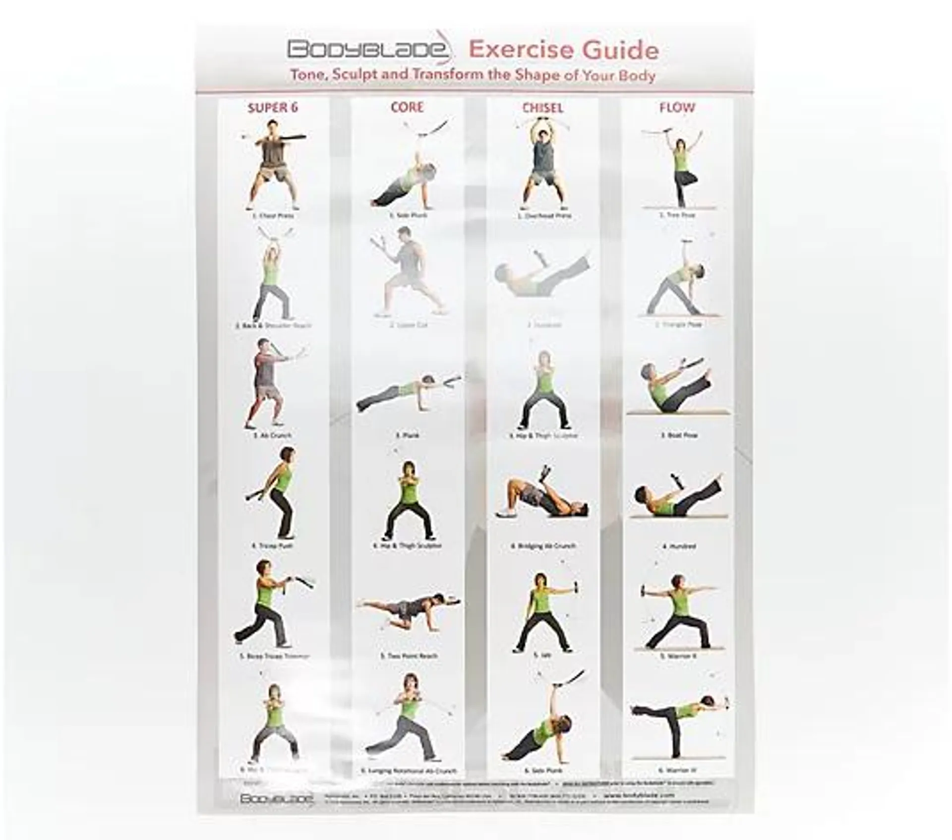 Bodyblade Optimal Wellness Kit w/ DVD & Chart