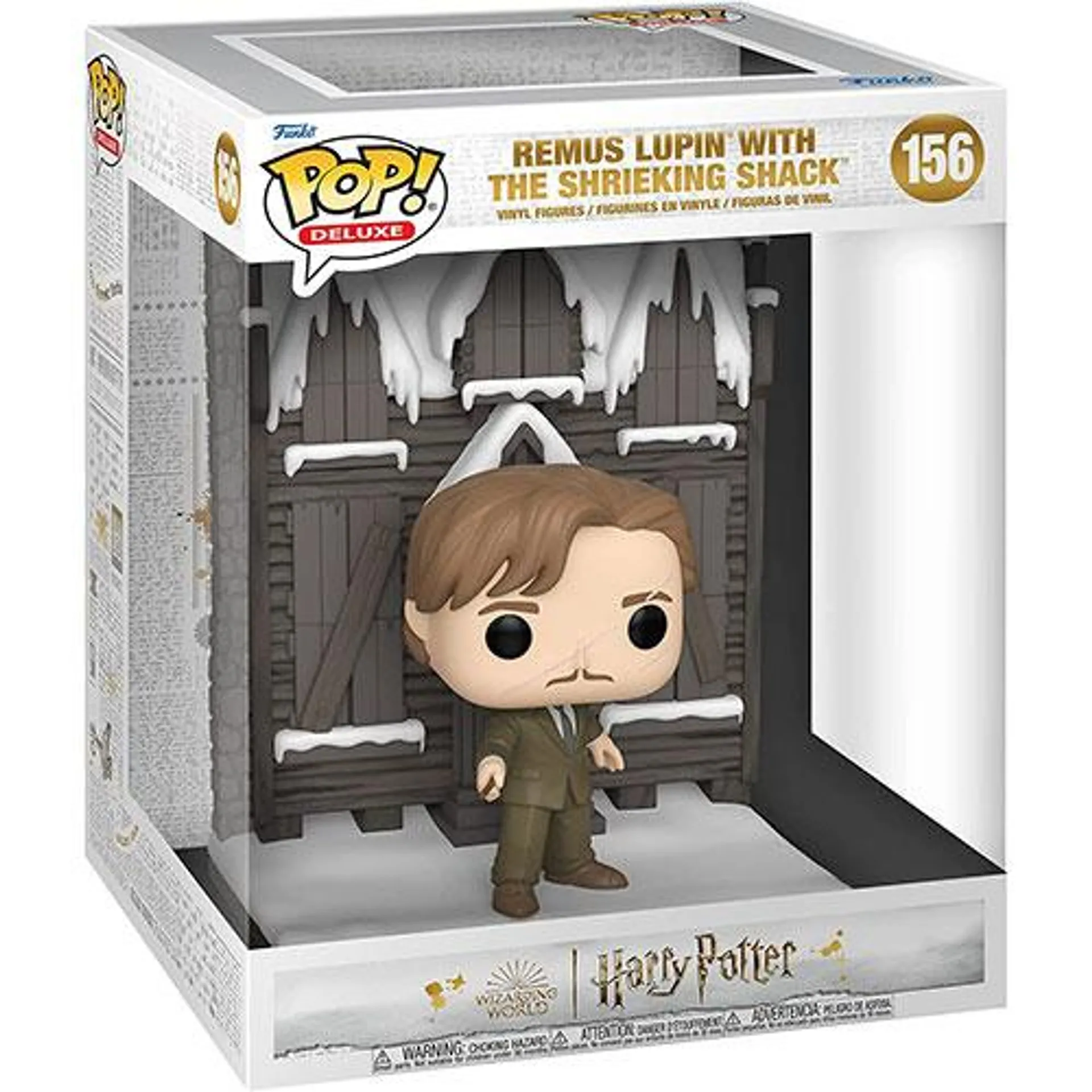 Funko POP! Harry Potter Deluxe Vinyl Figure Set - REMUS LUPIN WITH THE SHRIEKING SHACK #156