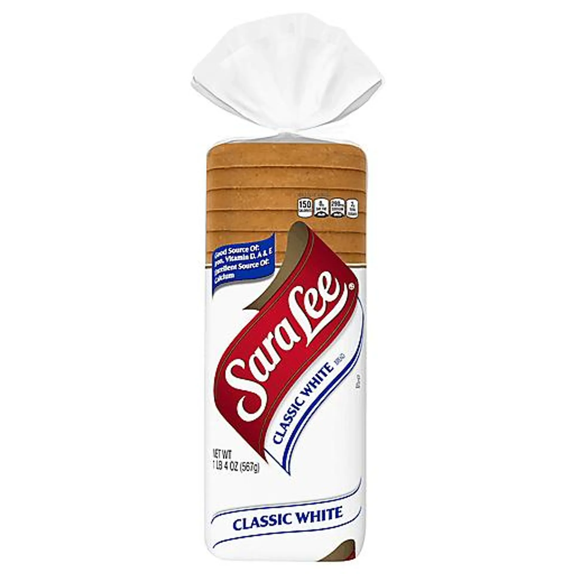 Sara Lee Bread, Classic White 20 oz