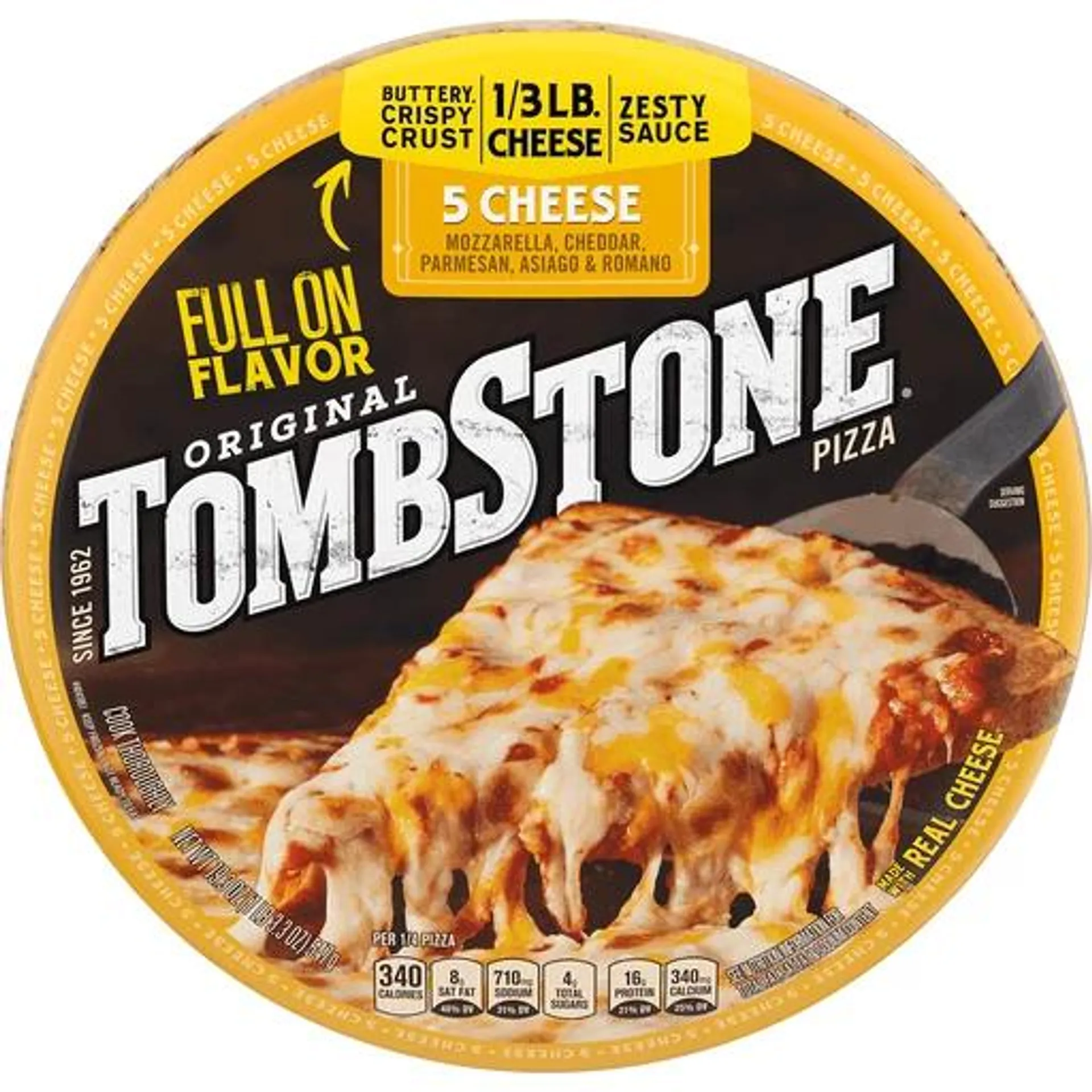 Tombstone Original 5 Cheese Pizza 19.3 oz