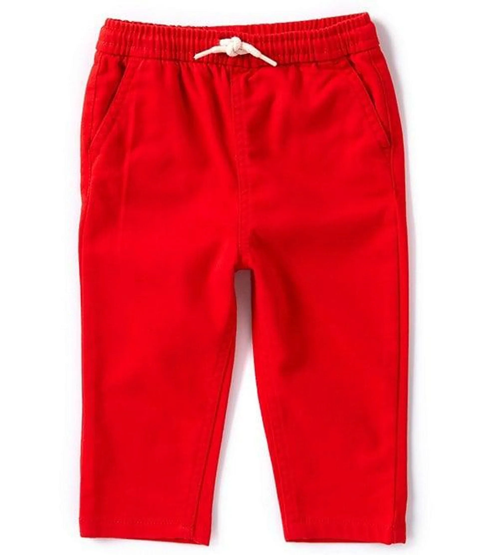 Baby Boys 3-24 Months Solid Pull-On Pants