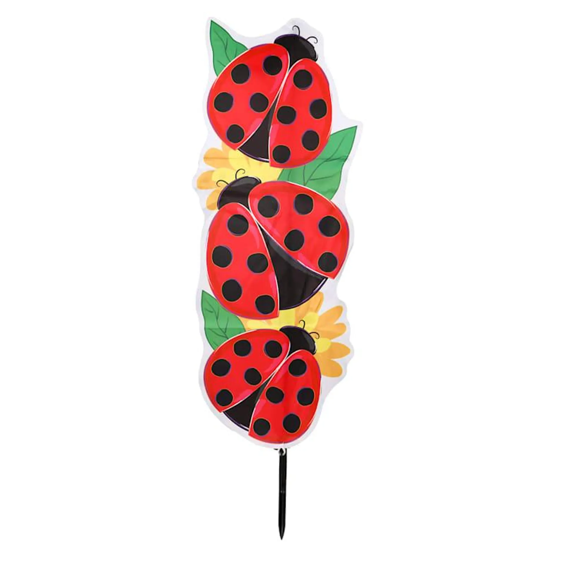 Ladybug Trio Fabric Yard Pick, 48"