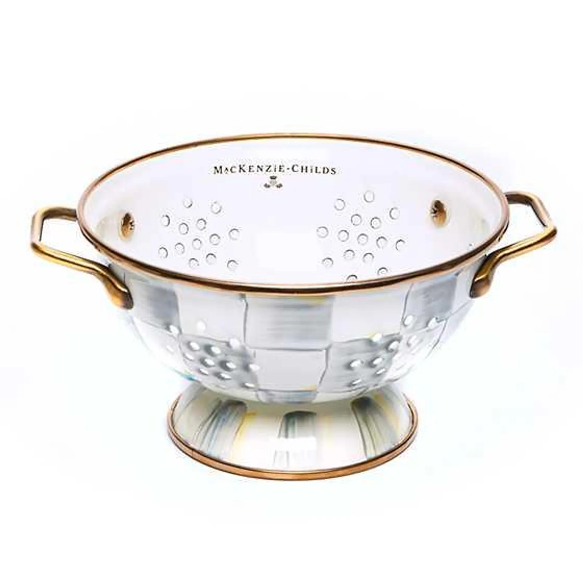 Sterling Check Small Colander