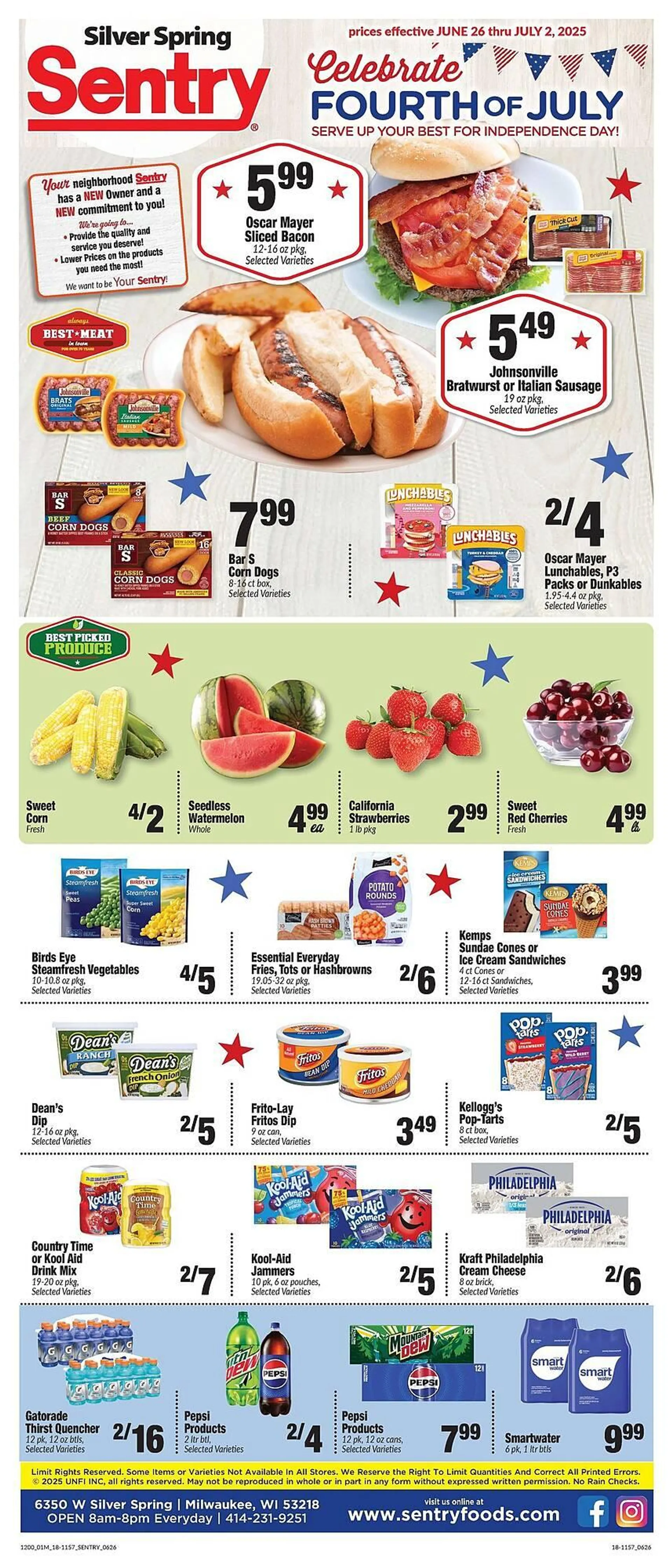 Weekly ad Sentry Weekly Ad from June 26 to July 2 2025 - Page 1
