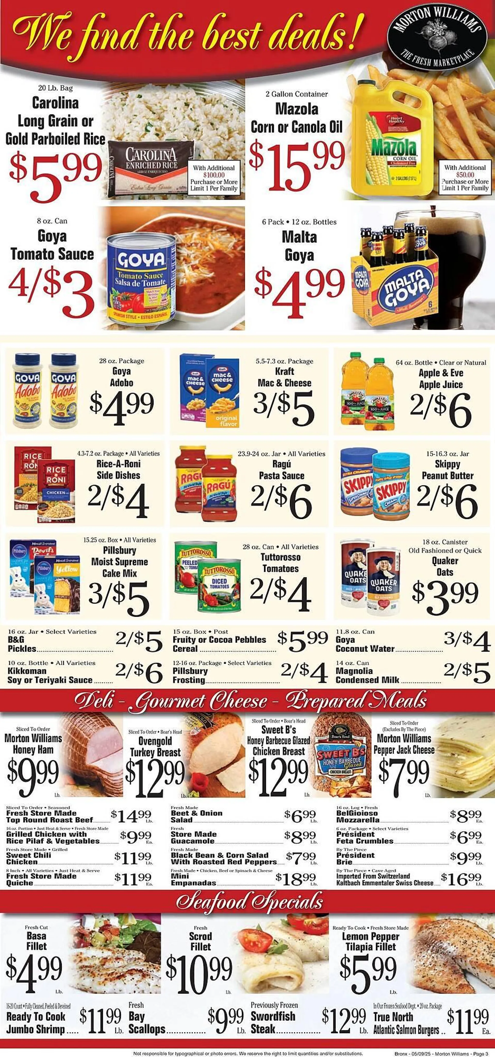 Weekly ad Morton Williams Weekly Ad from May 9 to May 15 2025 - Page 3