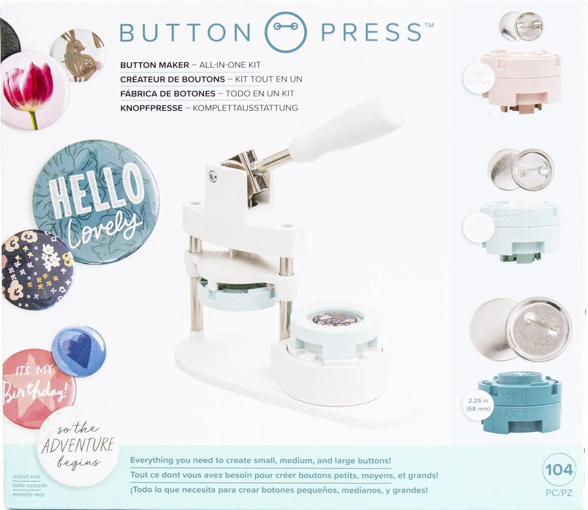 We R Memory Keepers Button Press Bundle