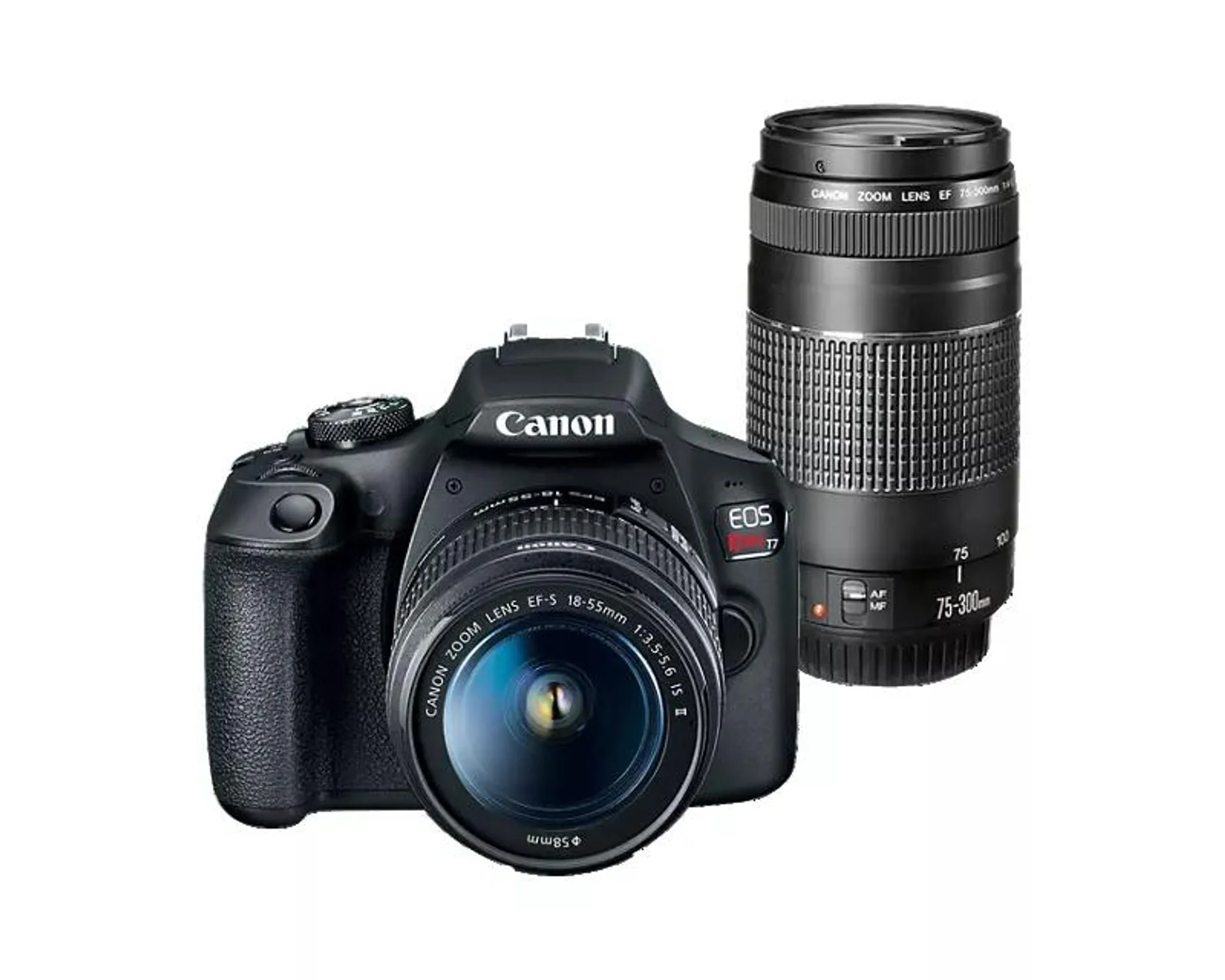 Refurbished EOS Rebel T7 EF-S18–55 II + EF75-300 KIT