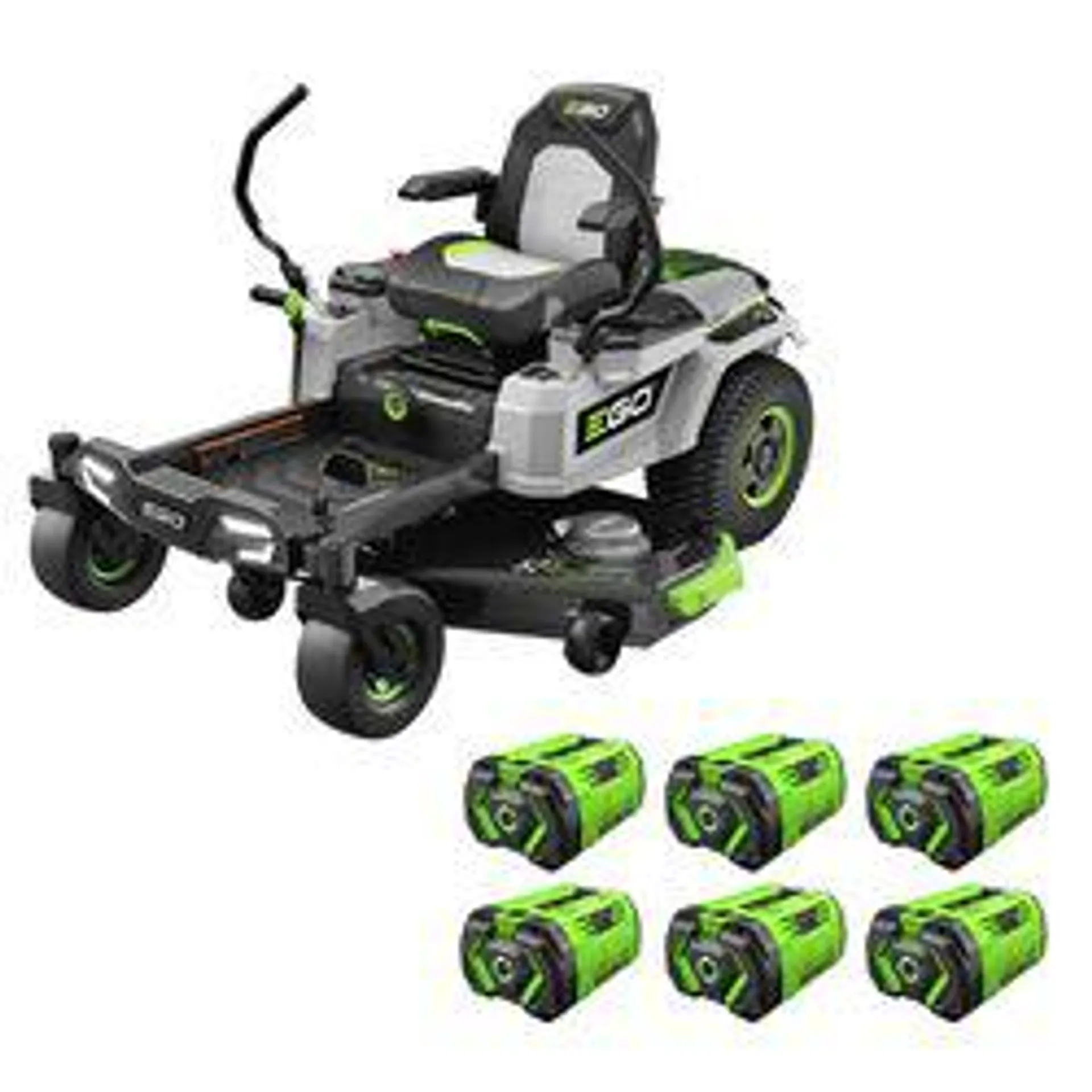 EGO Power+ Z6 ZT4204L 42 in. 56 V Battery Zero Turn Riding Mower Kit (Battery & Charger) W/ FOUR 10.0 AH BATTERIES