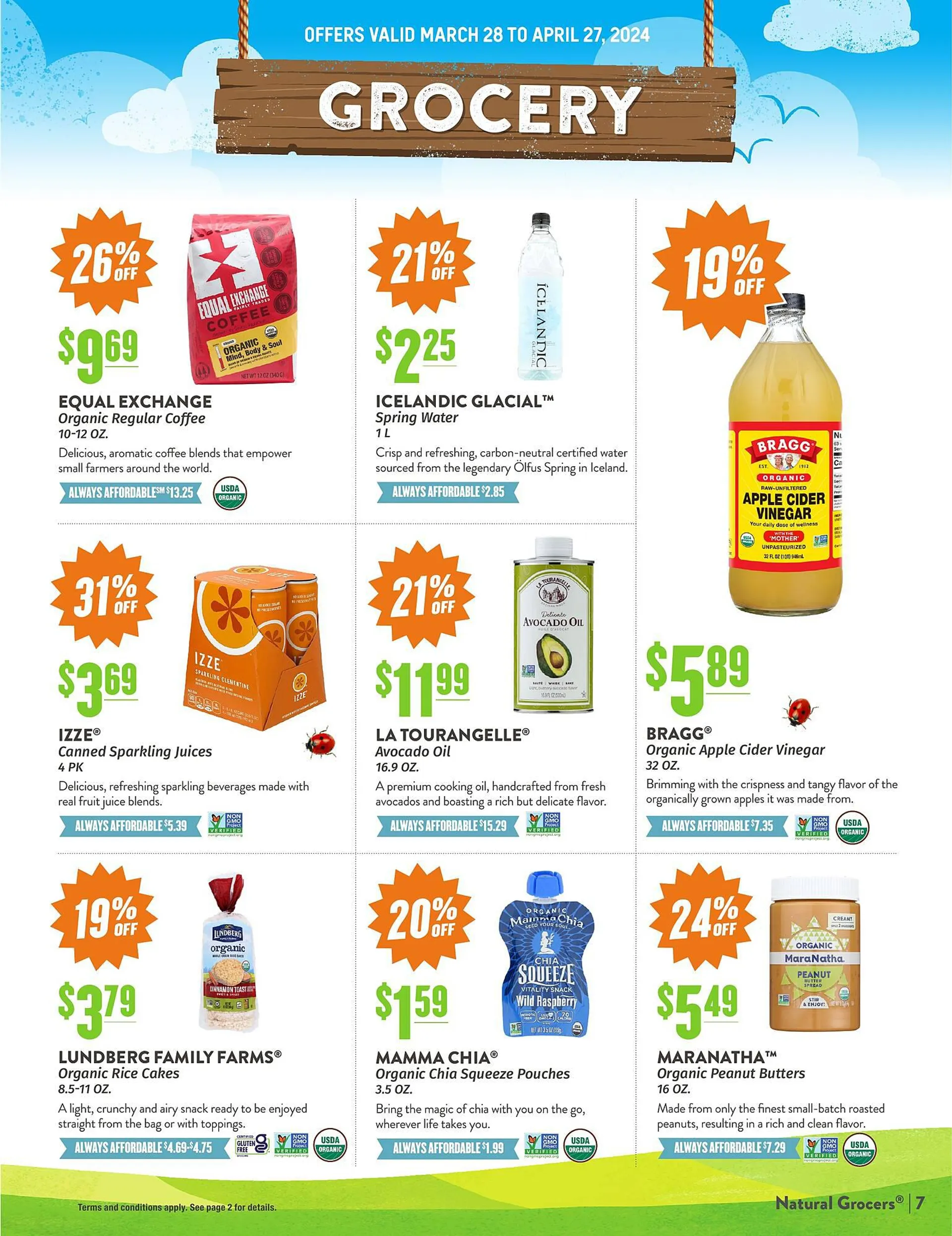 Weekly ad Natural Grocers ad from March 28 to April 27 2024 - Page 7