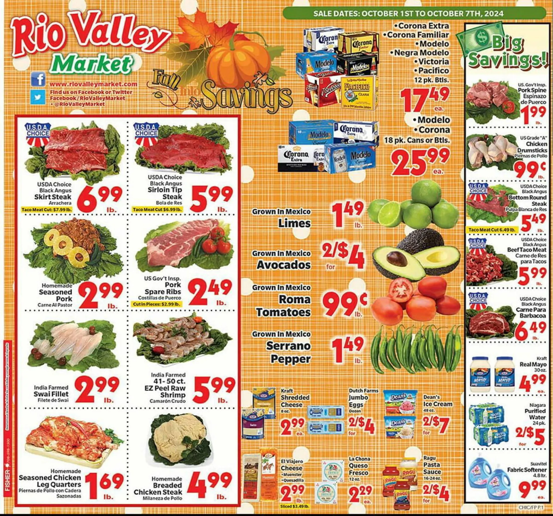 Rio Valley Market Weekly Ad - 1