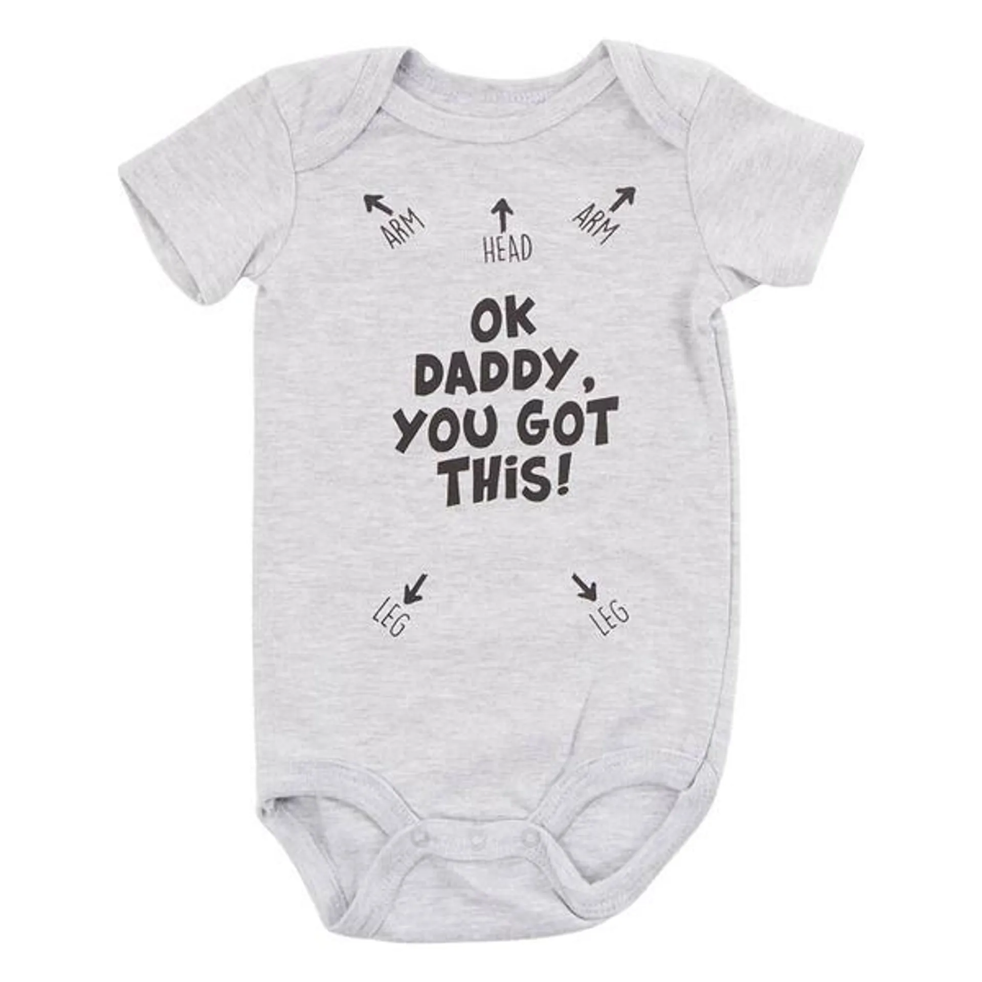 Baby Unisex (NB-9M) Wild Child You Got This Bodysuit