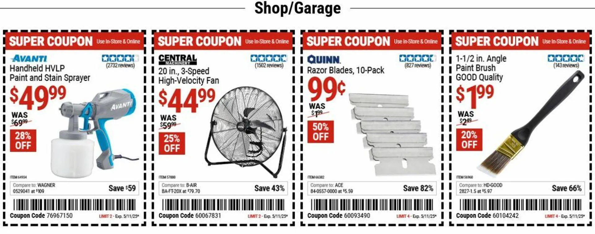 Weekly ad Harbor Freight from May 5 to May 14 2025 - Page 9
