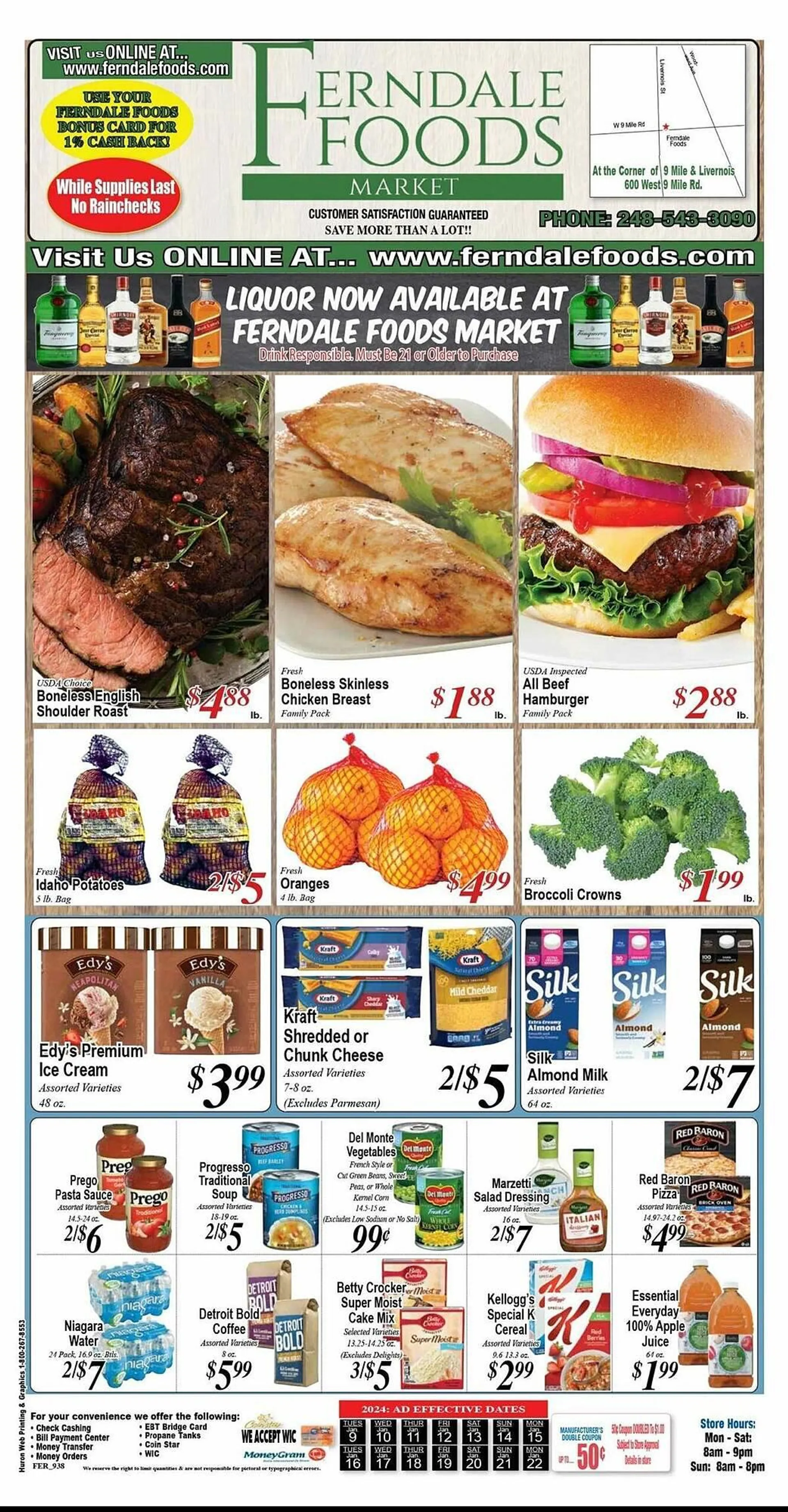 Weekly ad Ferndale Foods Weekly Ad from January 9 to January 22 2024 - Page 