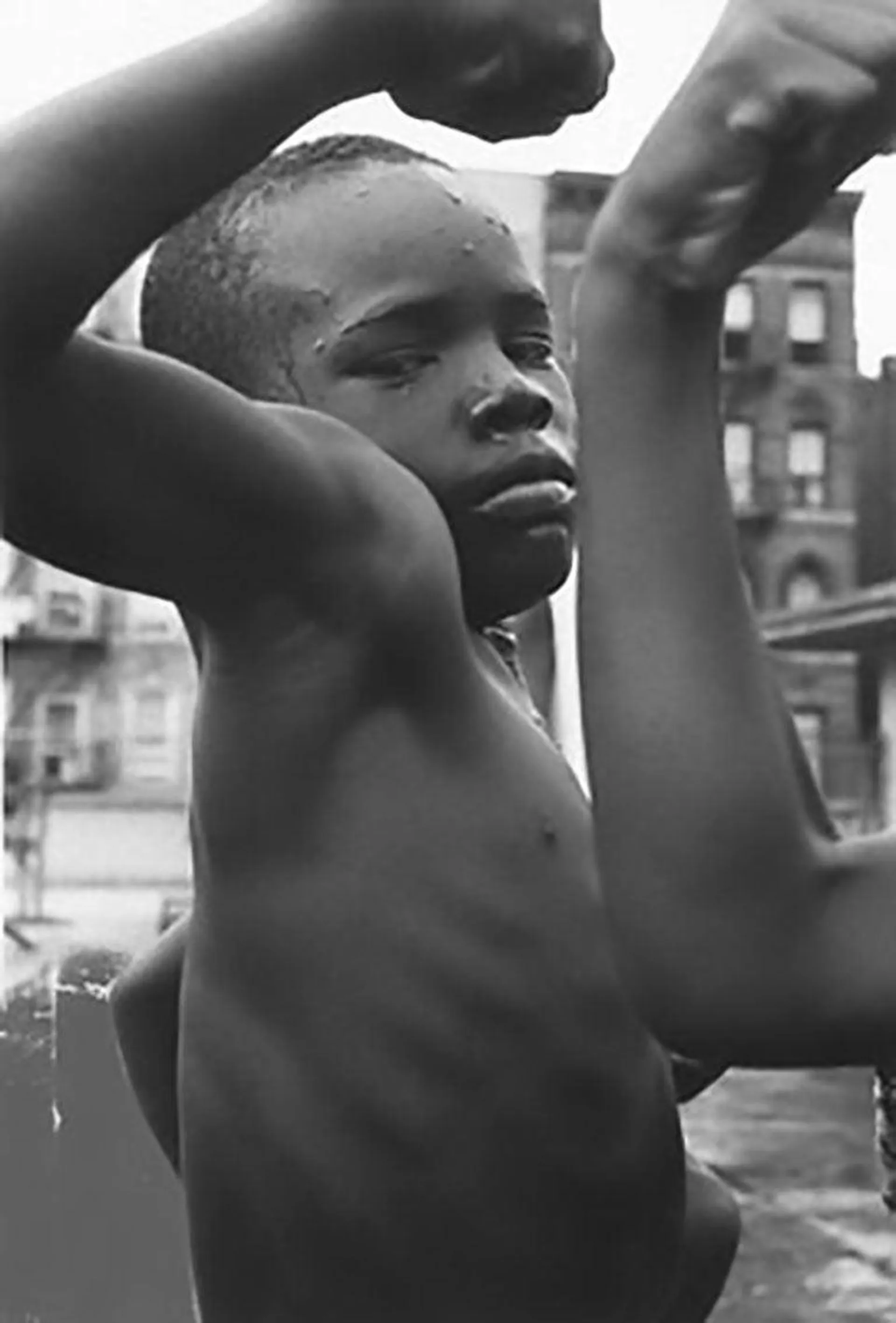 Leonard Freed Muscle Boy, New York City, African American Children in Harlem 1960s, Limited Ed 1963