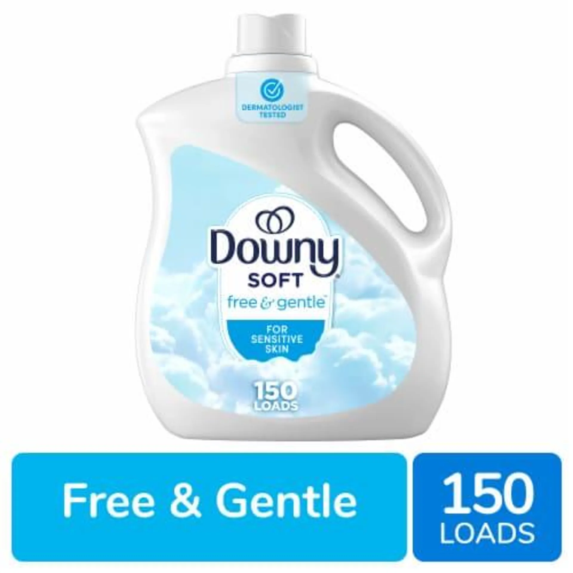 Downy Free & Gentle Liquid Fabric Softener Fabric Conditioner