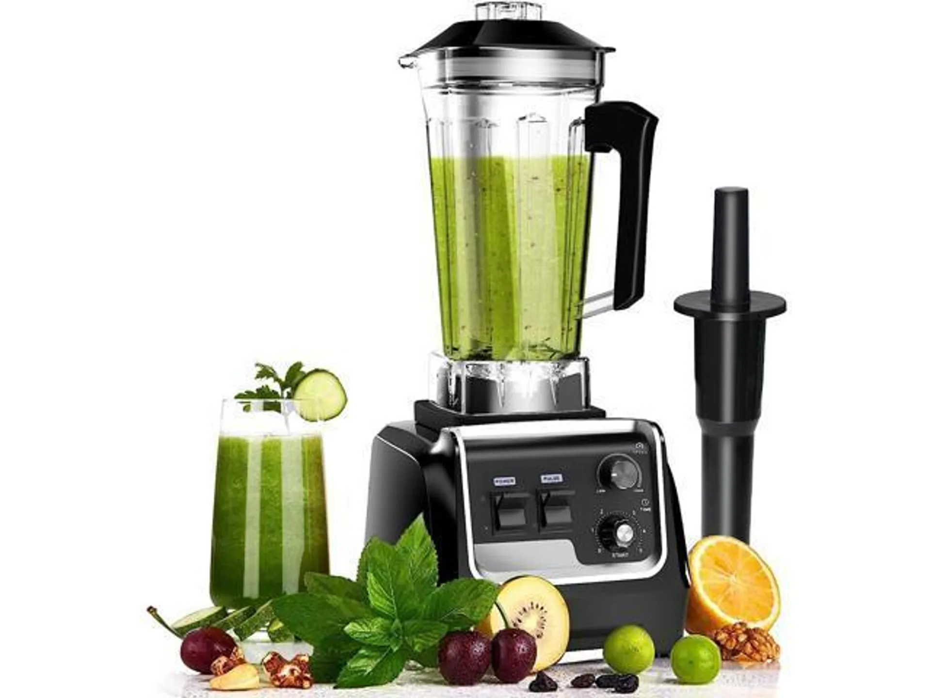 Blenders for Kitchen, Professional Smoothies Blender with 68oz Container, 2200W High Power Countertop Blender for Frozen Fruit Crushing Ice, Shakes