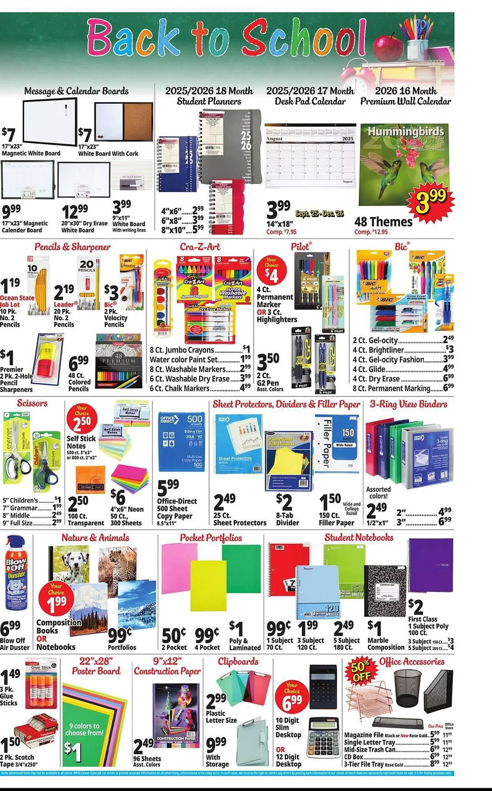 Weekly ad Ocean State Job Lot Weekly Ad from August 14 to August 20 2025 - Page 20