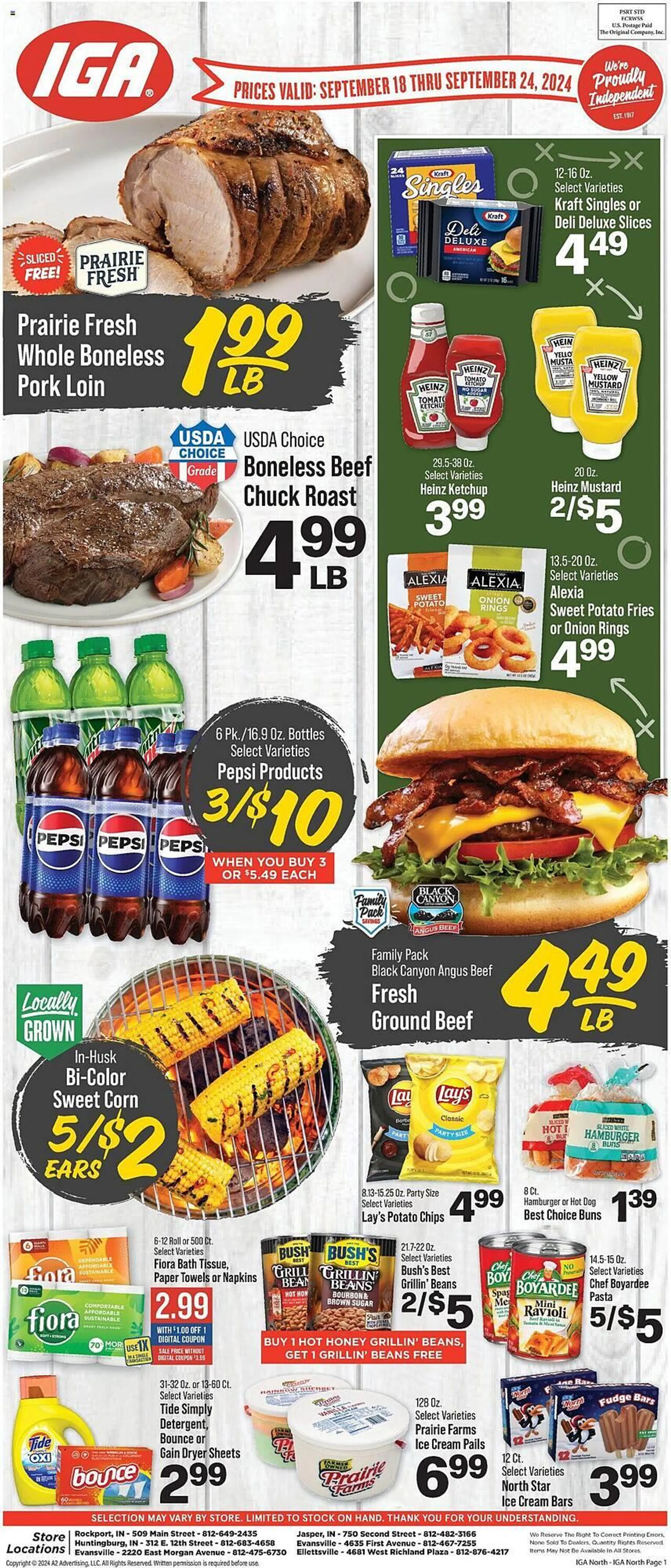 IGA Weekly Ad - 1