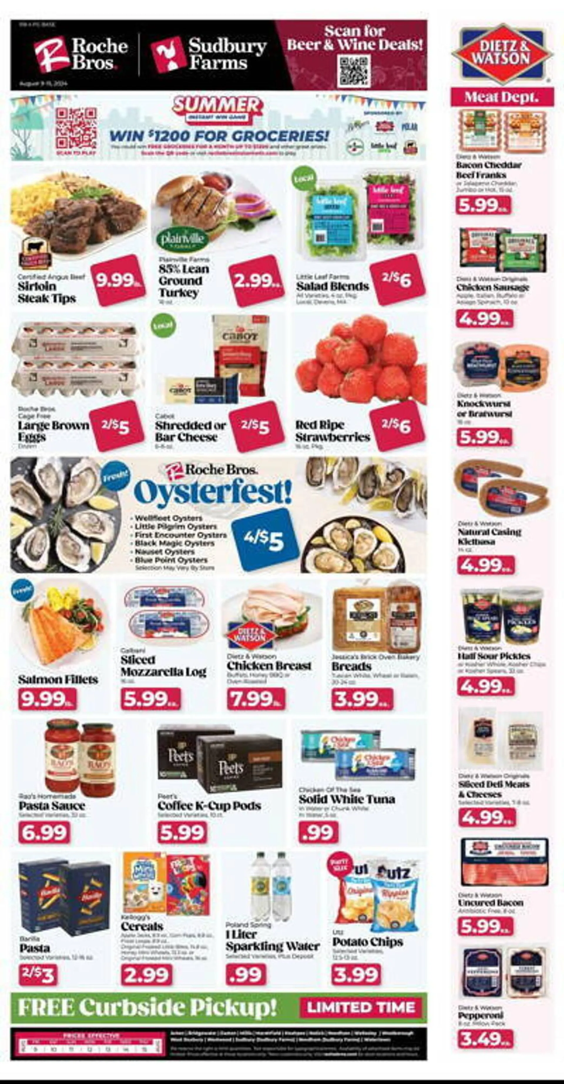 Roche Bros Weekly Ad - 1