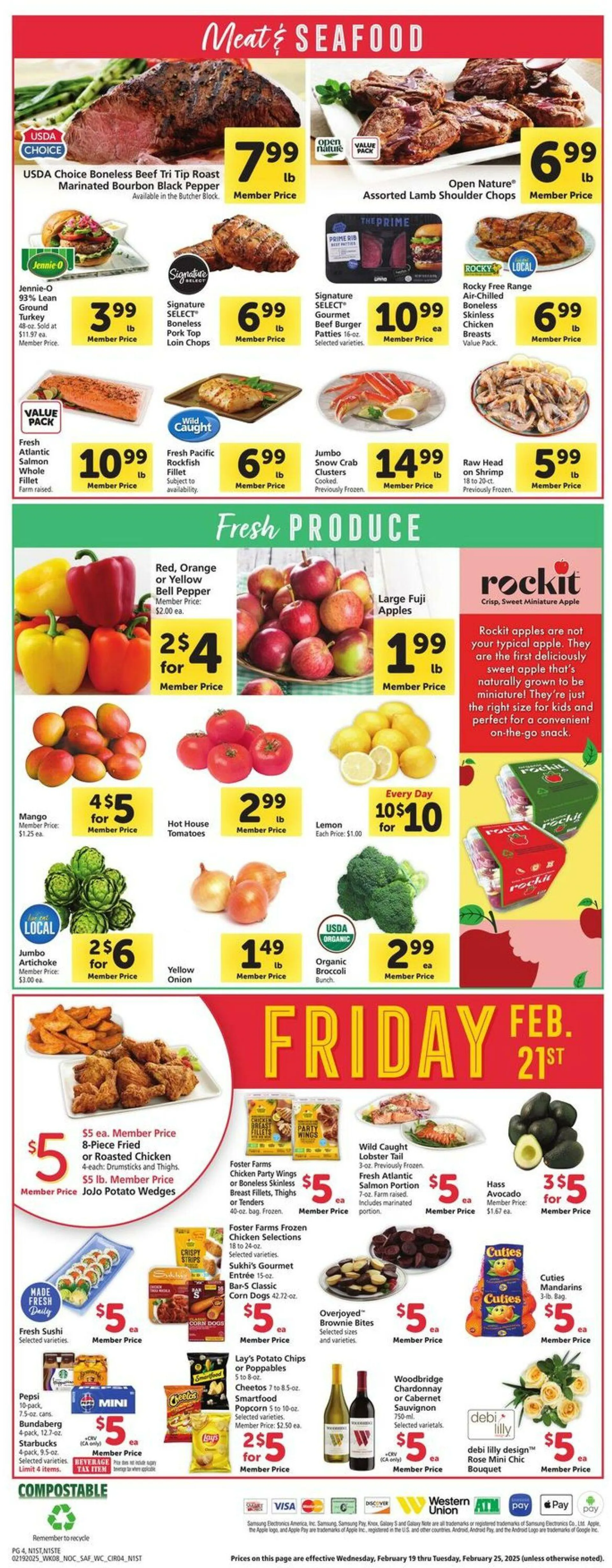 Catálogo de Safeway Current weekly ad 19 de febrero al 25 de febrero 2025 - Página 4