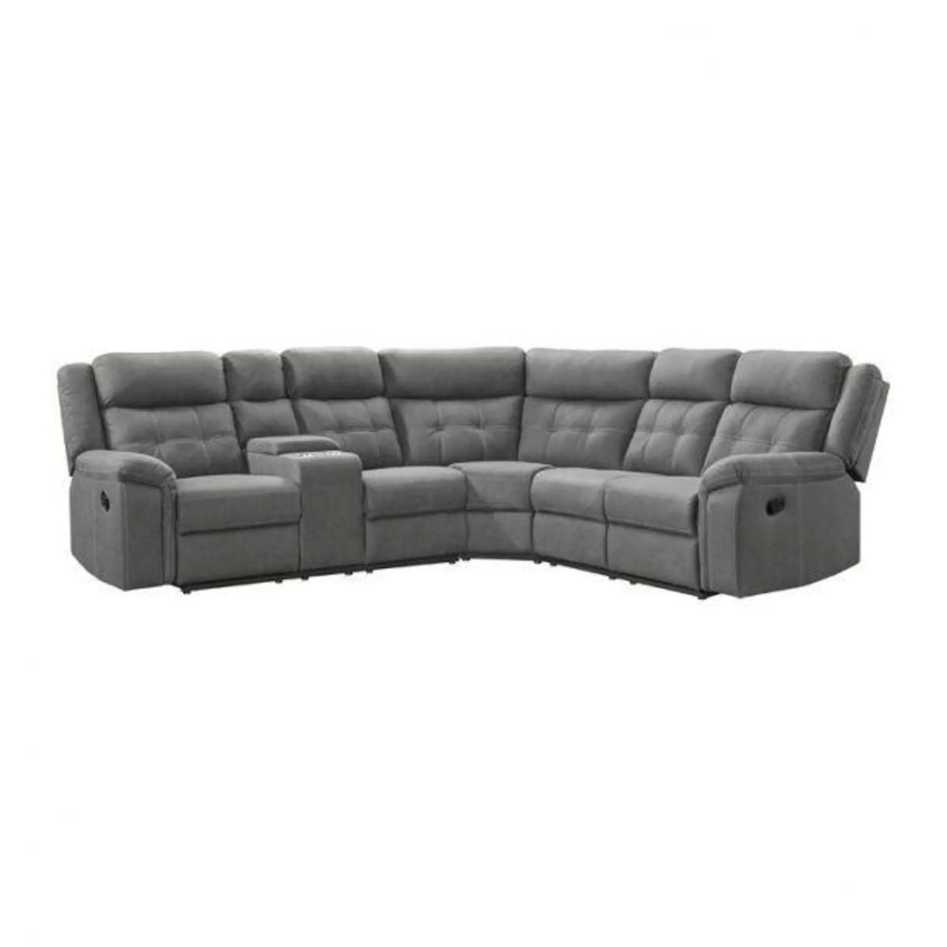 Masaya Gray Sectional 3 PC