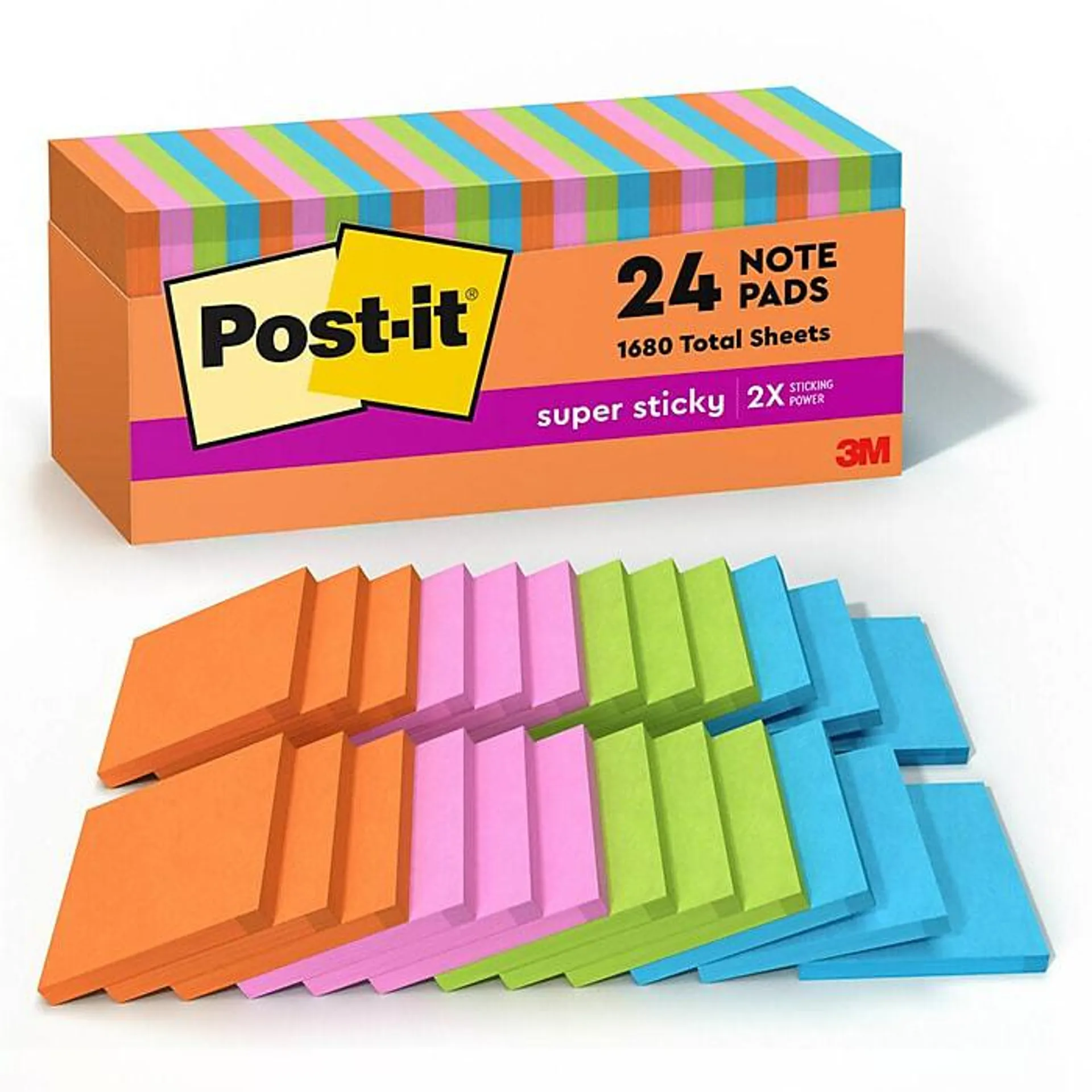 Post-it Super Sticky Notes,