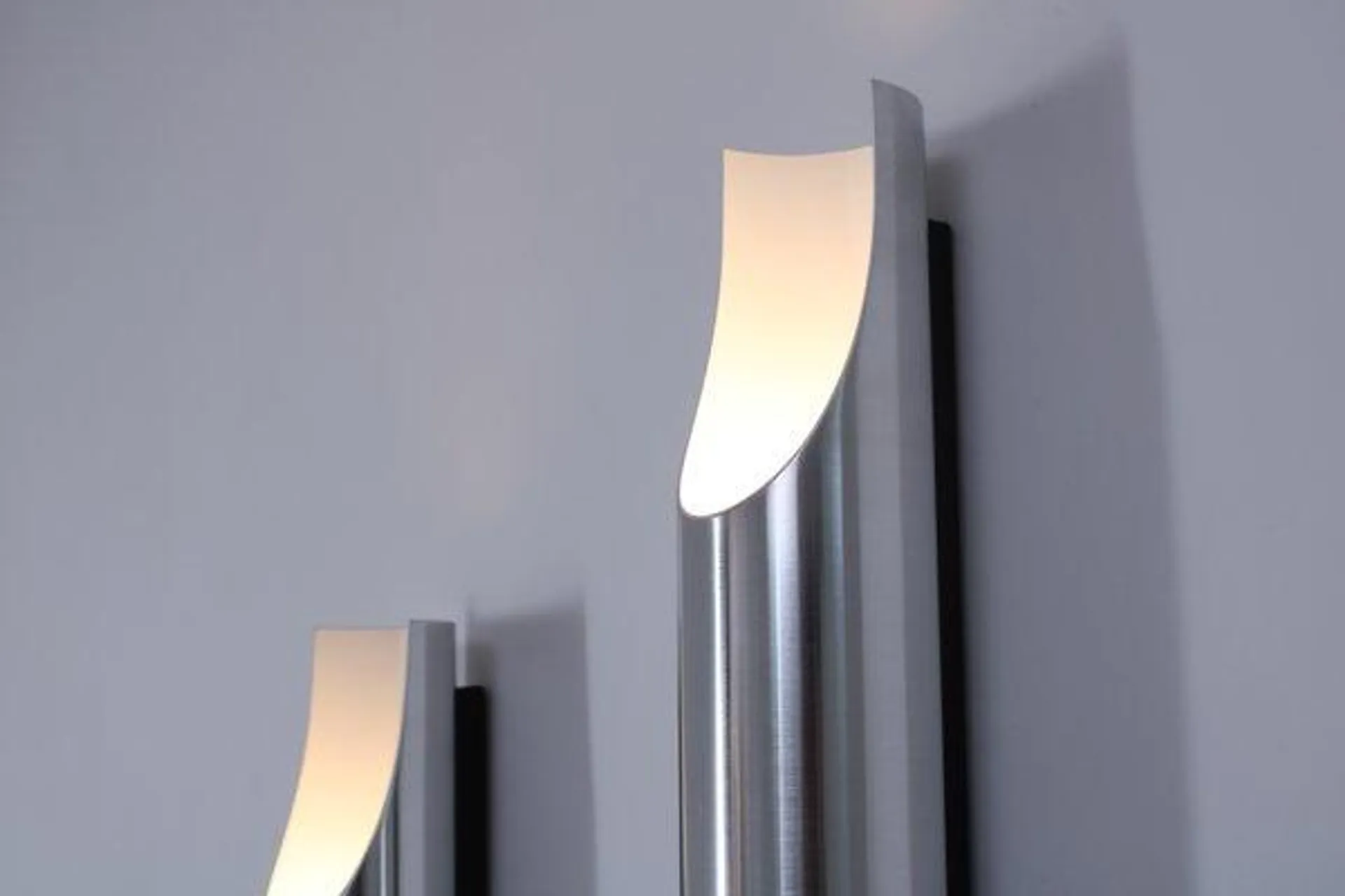 Large Fuga Wall Lamps by Maija Liisa Komulainen for Raak, 1960s, Set of 2