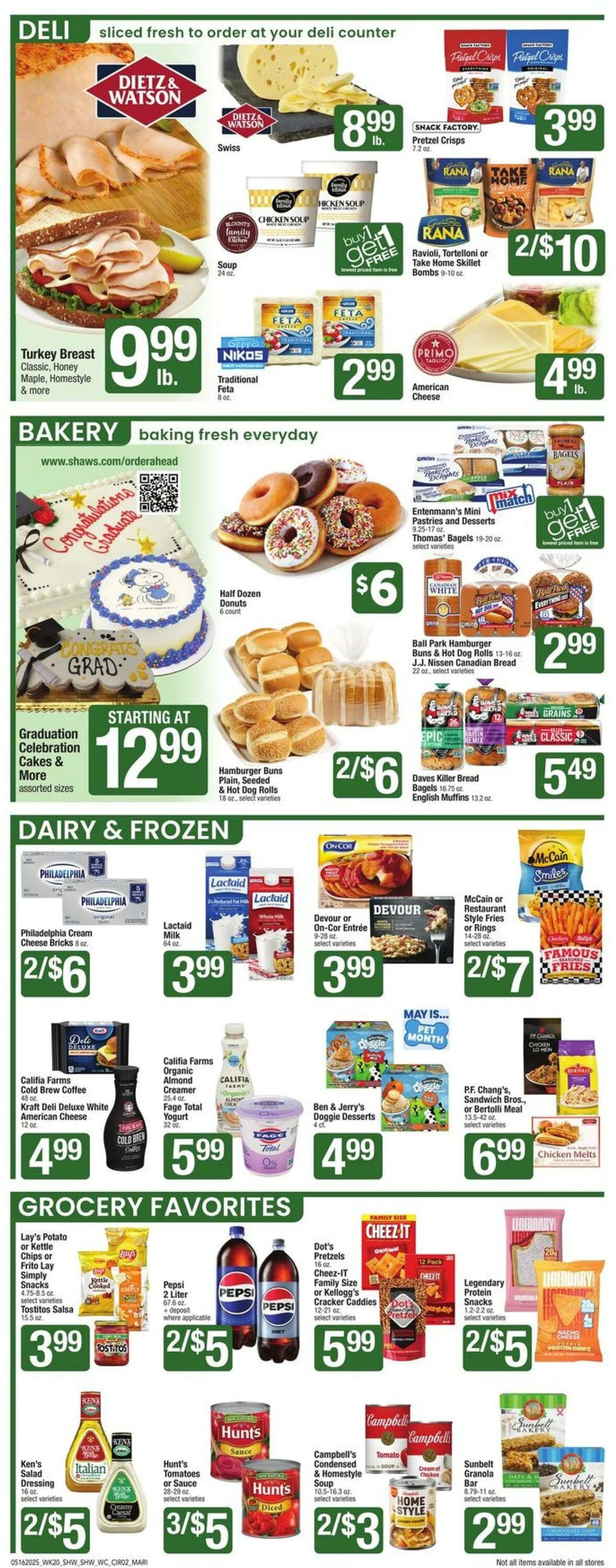 Weekly ad Shaws from May 16 to May 22 2025 - Page 2