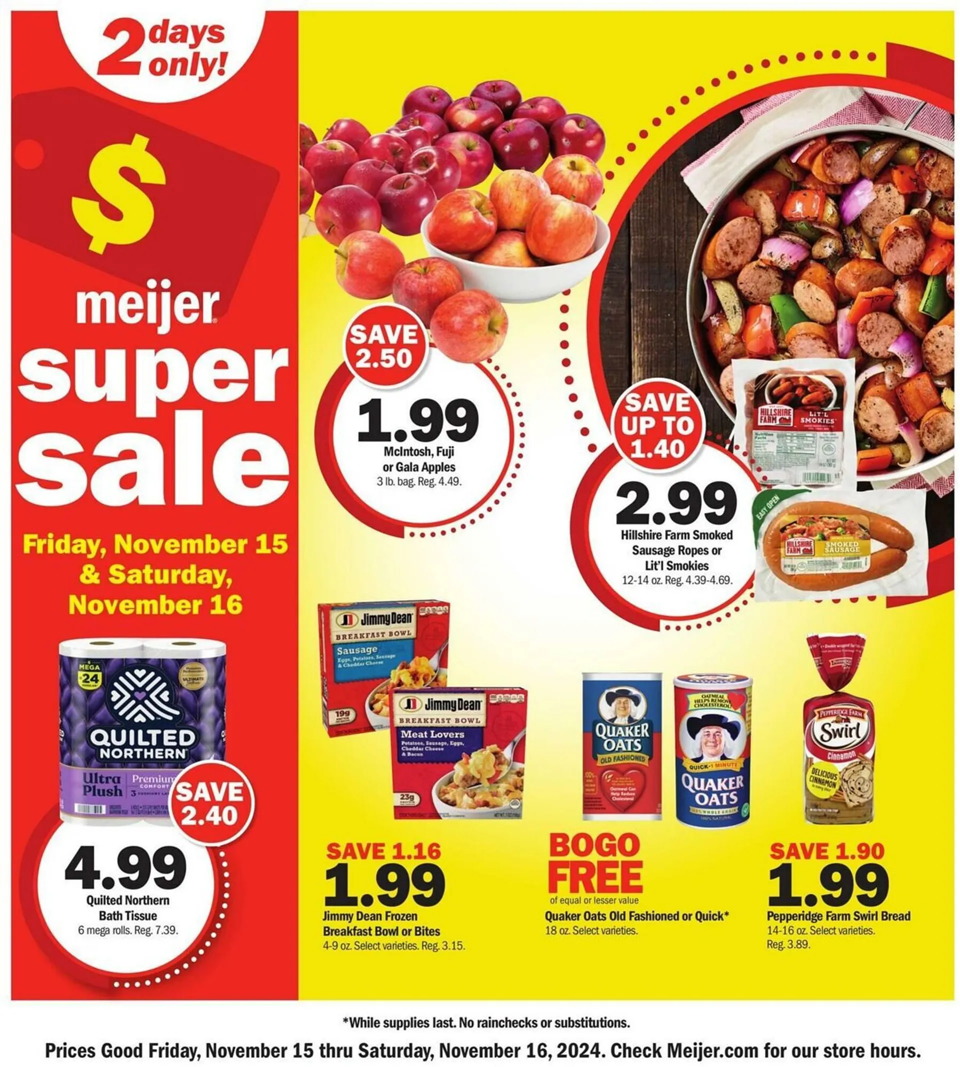 Meijer Weekly Ad - 1