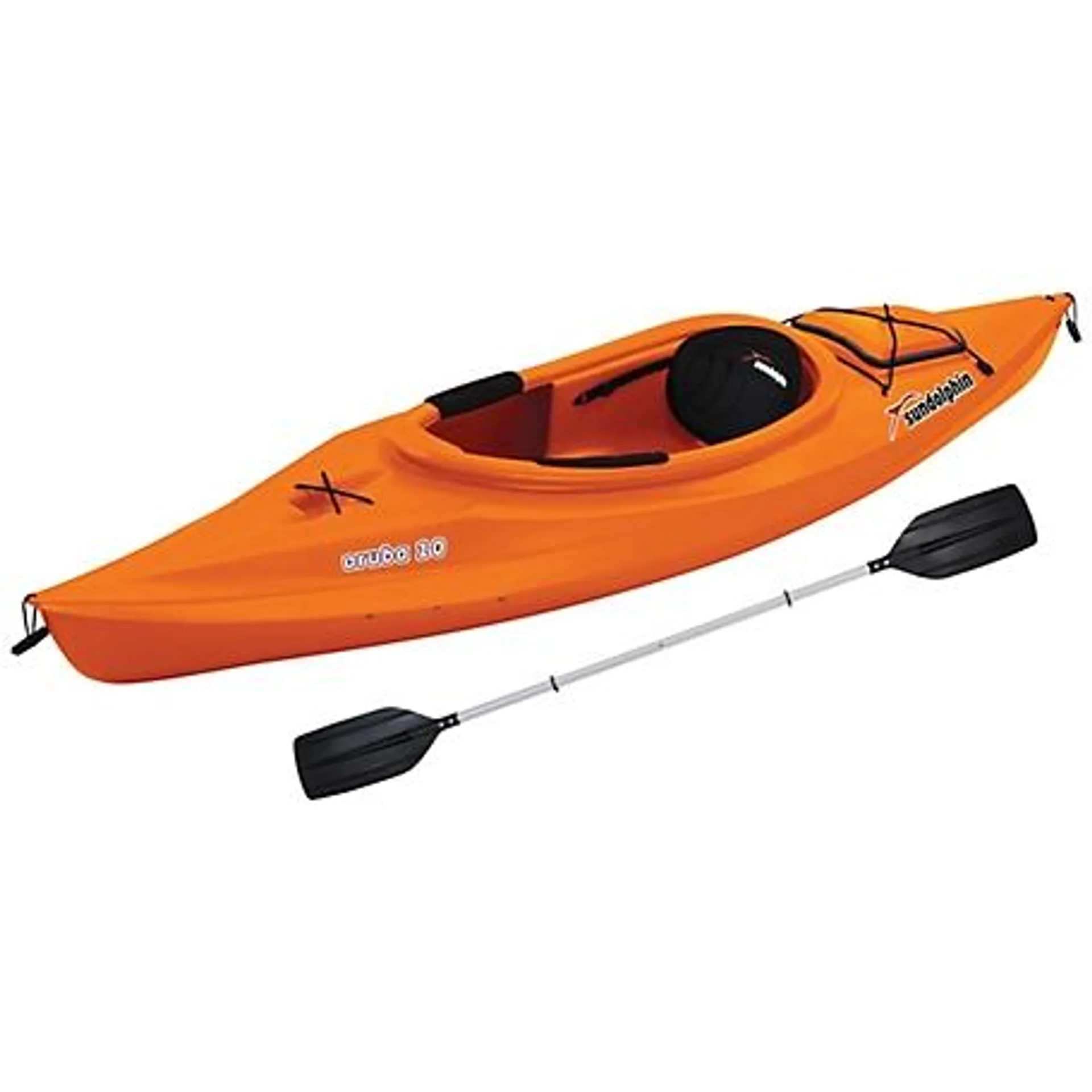 Sun Dolphin 10 ft. 7 in. Aruba Sit-Inside Kayak, Tangerine