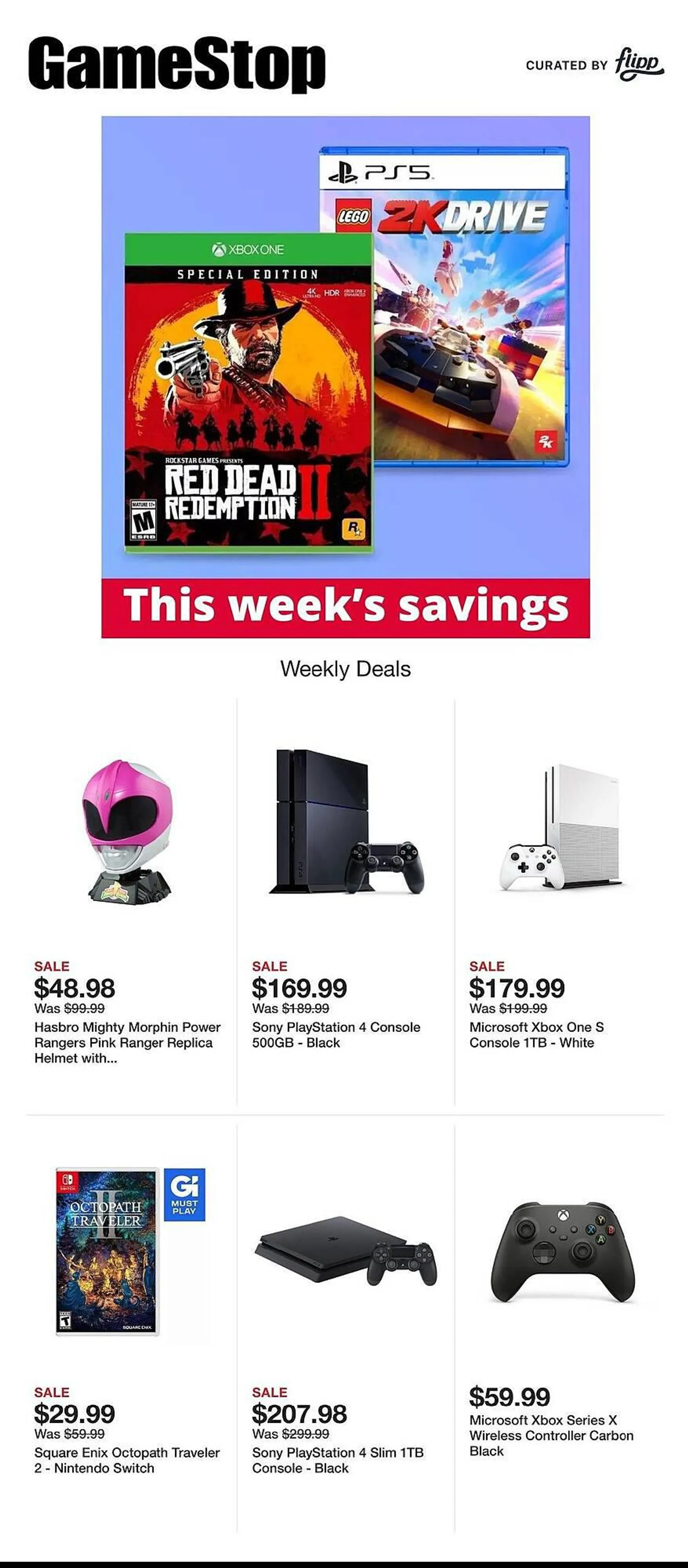 Weekly ad Game Stop Weekly Ad from March 4 to March 10 2024 - Page 1