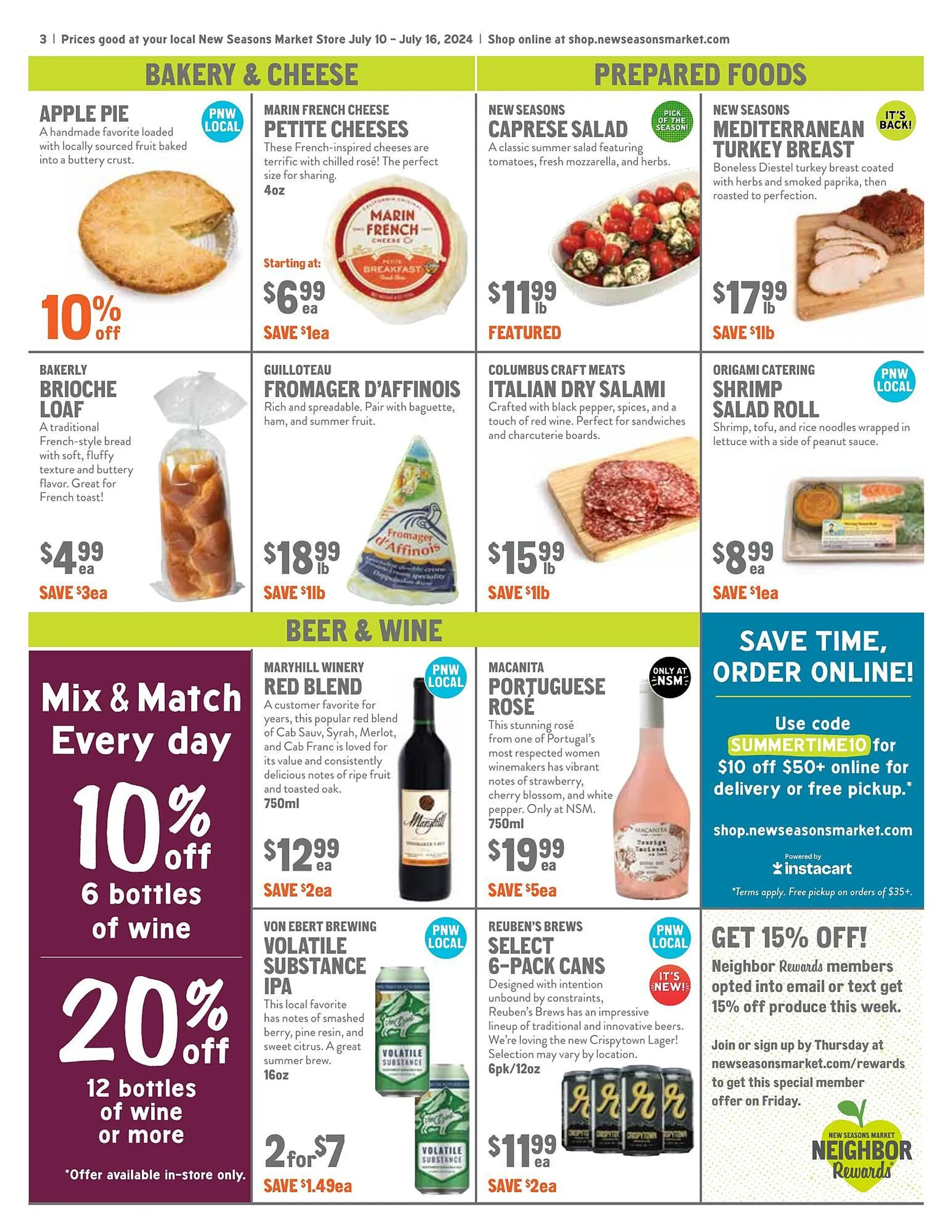 Weekly ad New Seasons Market ad from July 10 to July 16 2024 - Page 3