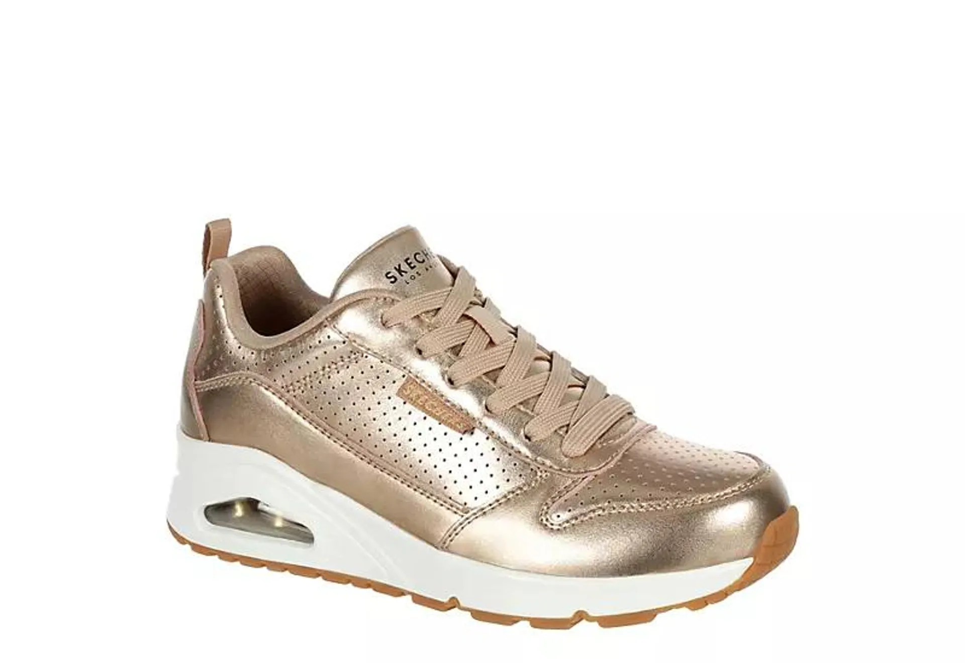 Skechers Womens Uno Sneaker - Rose Gold