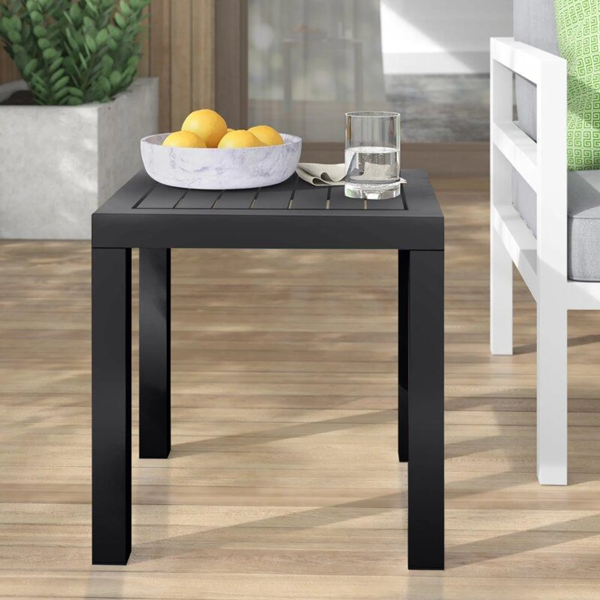 Ayvah Square Outdoor Side Table