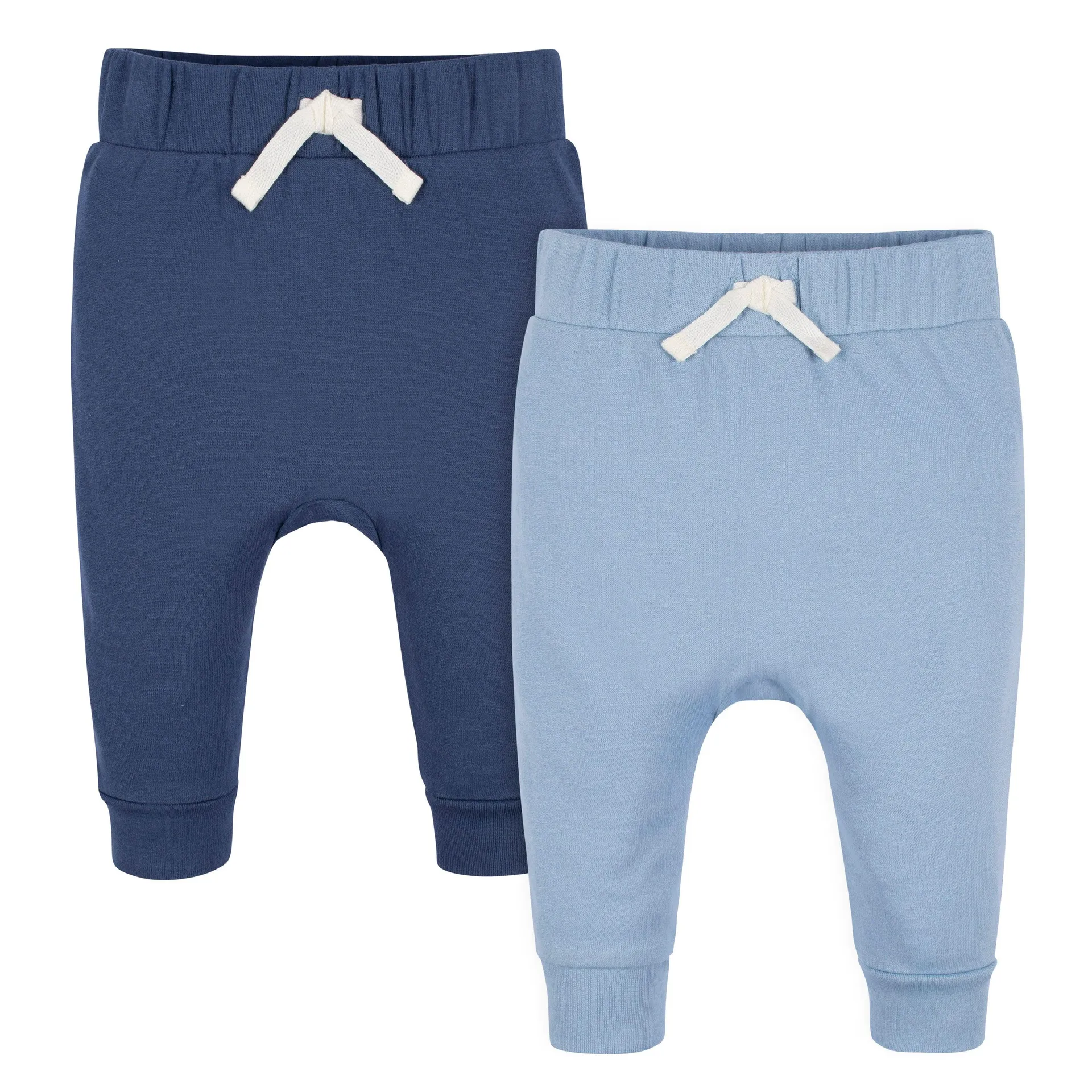 Gerber 2-Pack Baby Boys Comfy Stretch Blue Pants