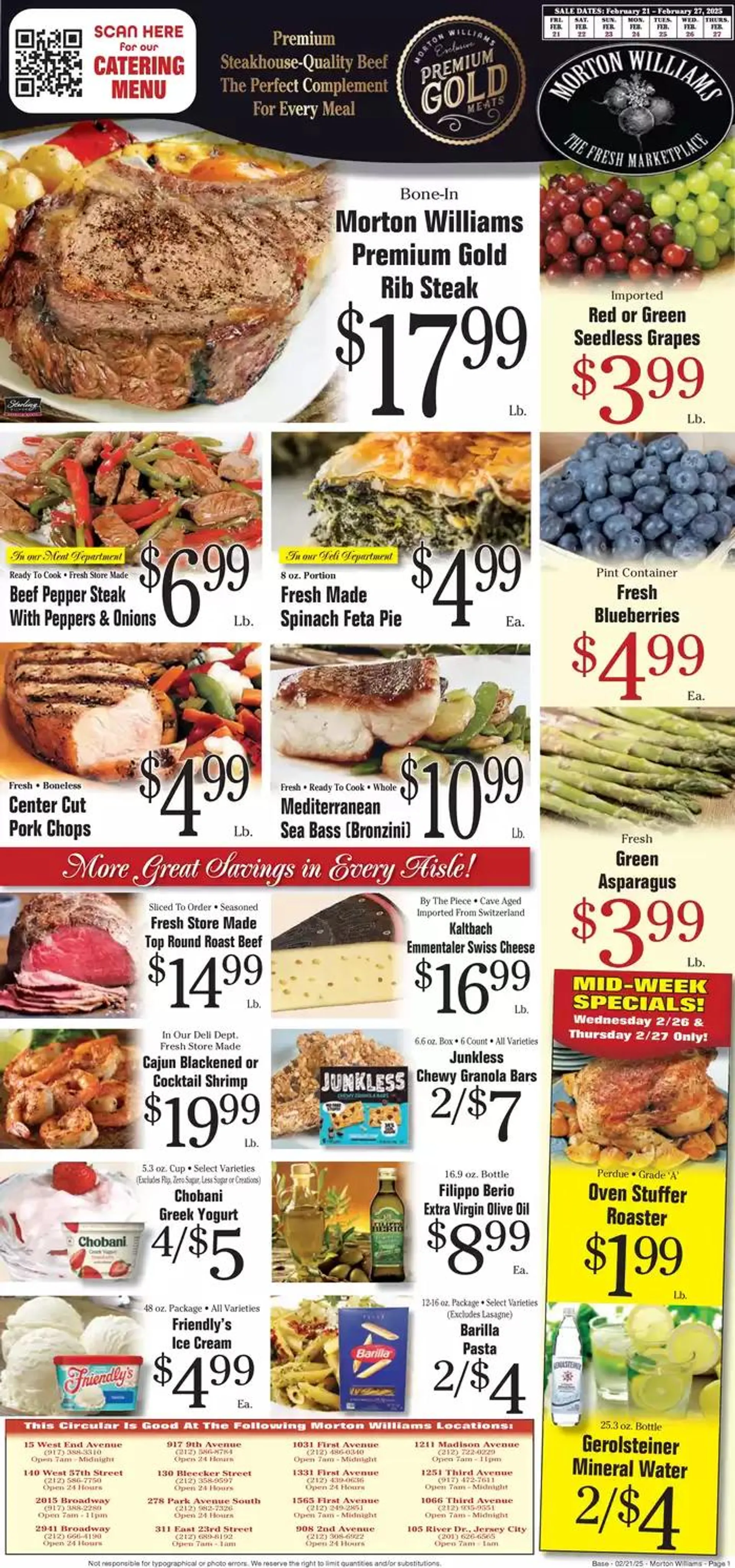 Morton Williams Weekly Specials - 1